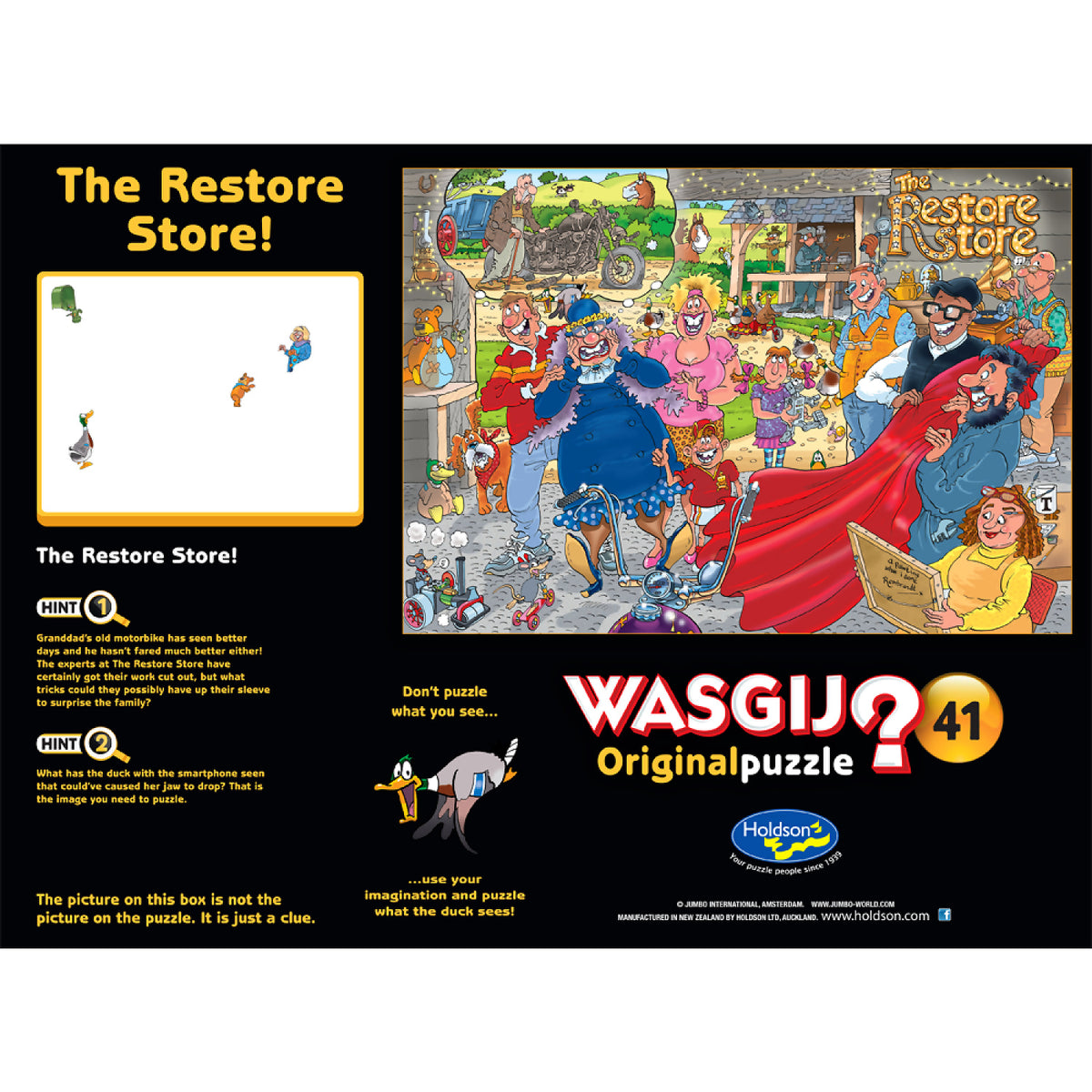Wasgij? - Original 41 - The Restore Store - Holdson Jigsaw Puzzle 1000 Pieces