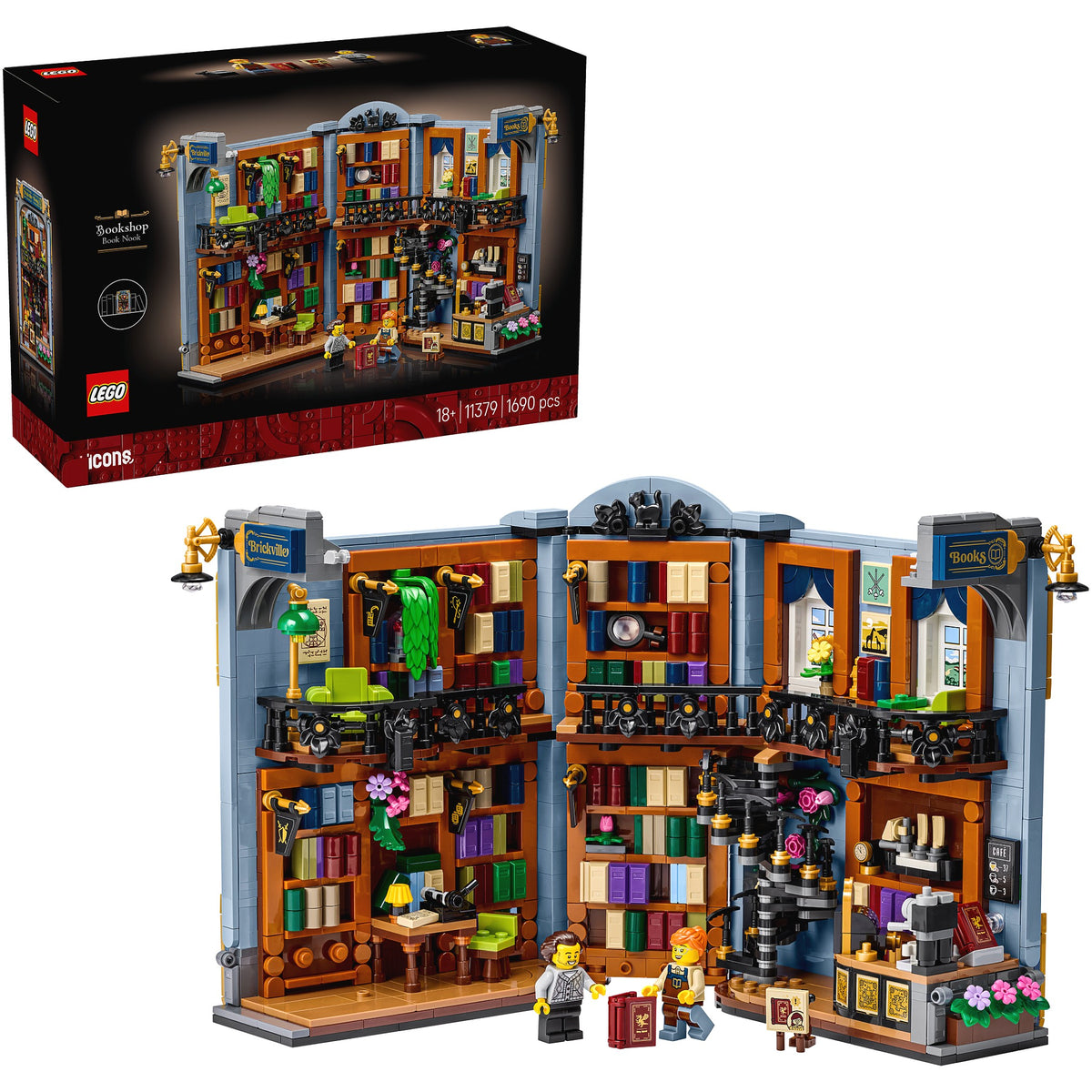 LEGO 11379 Bookshop Book Nook - Icons