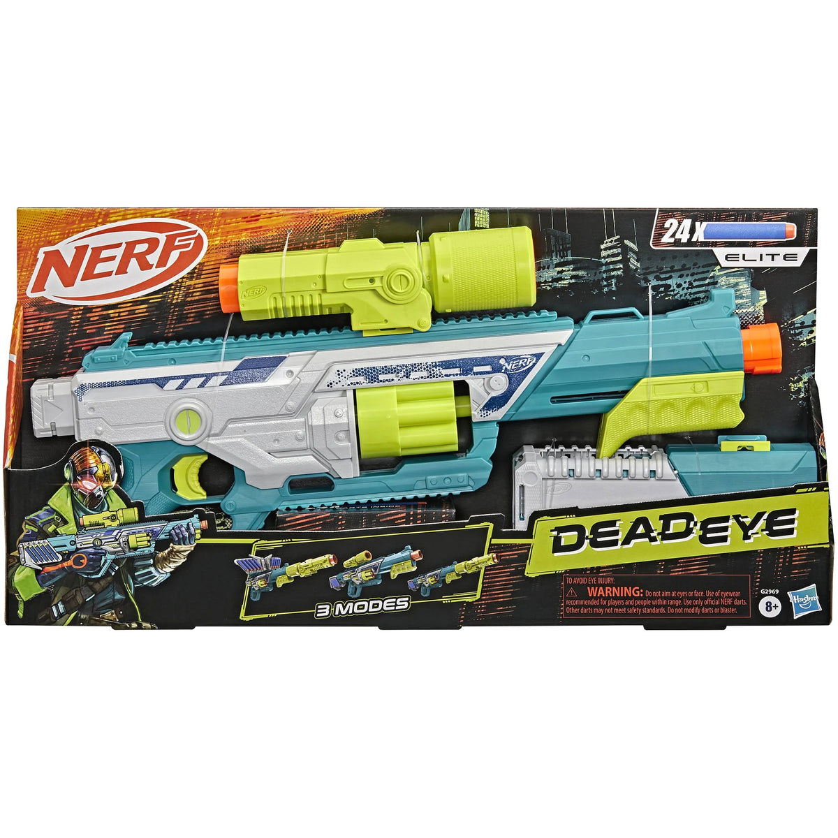 Nerf - Rebel Ops Deadeye Dart Blaster - Hasbro