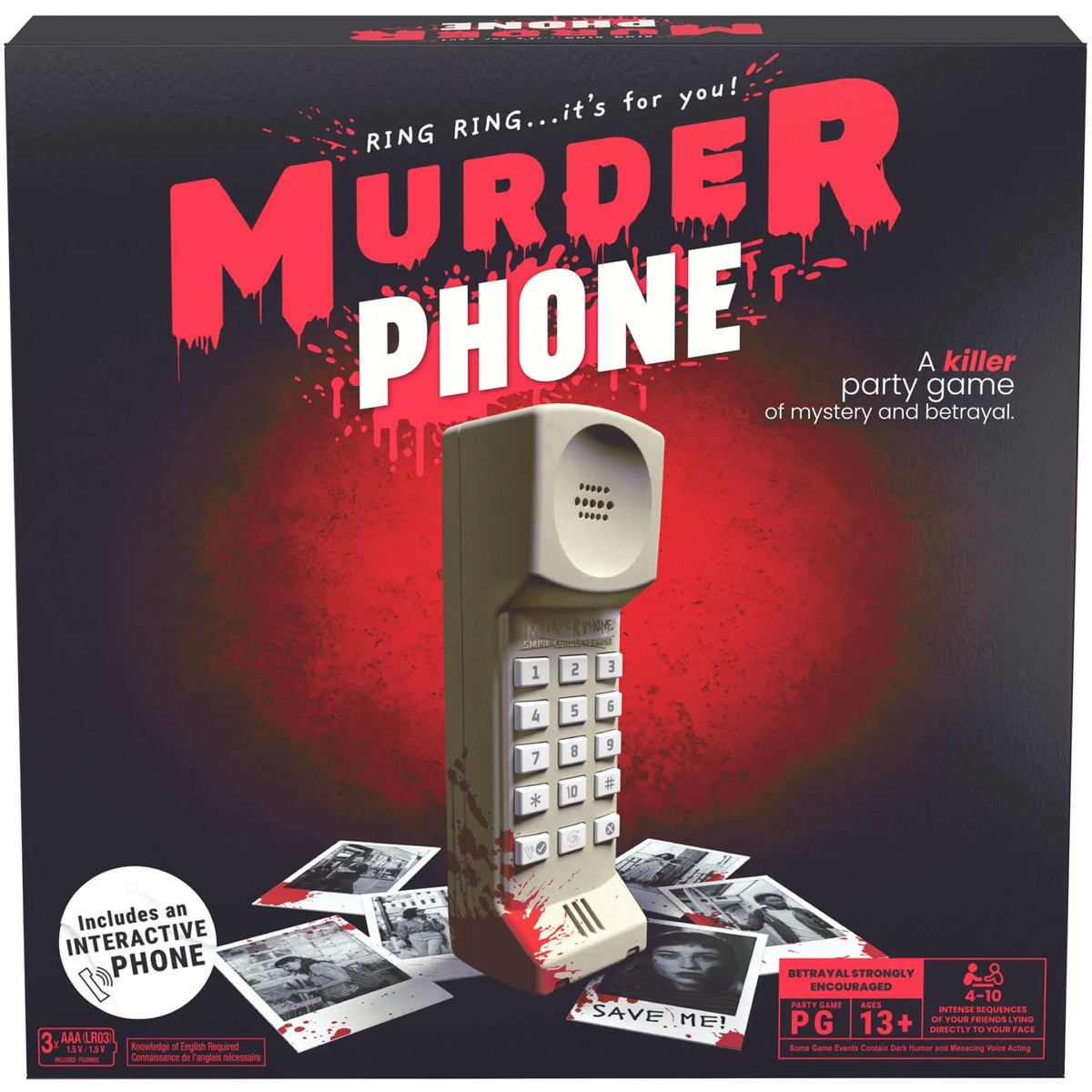 Spin Master Games - Murder Phone Party Game