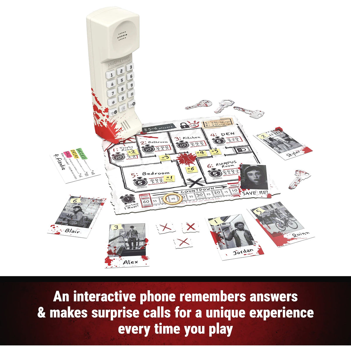 Spin Master Games - Murder Phone Party Game