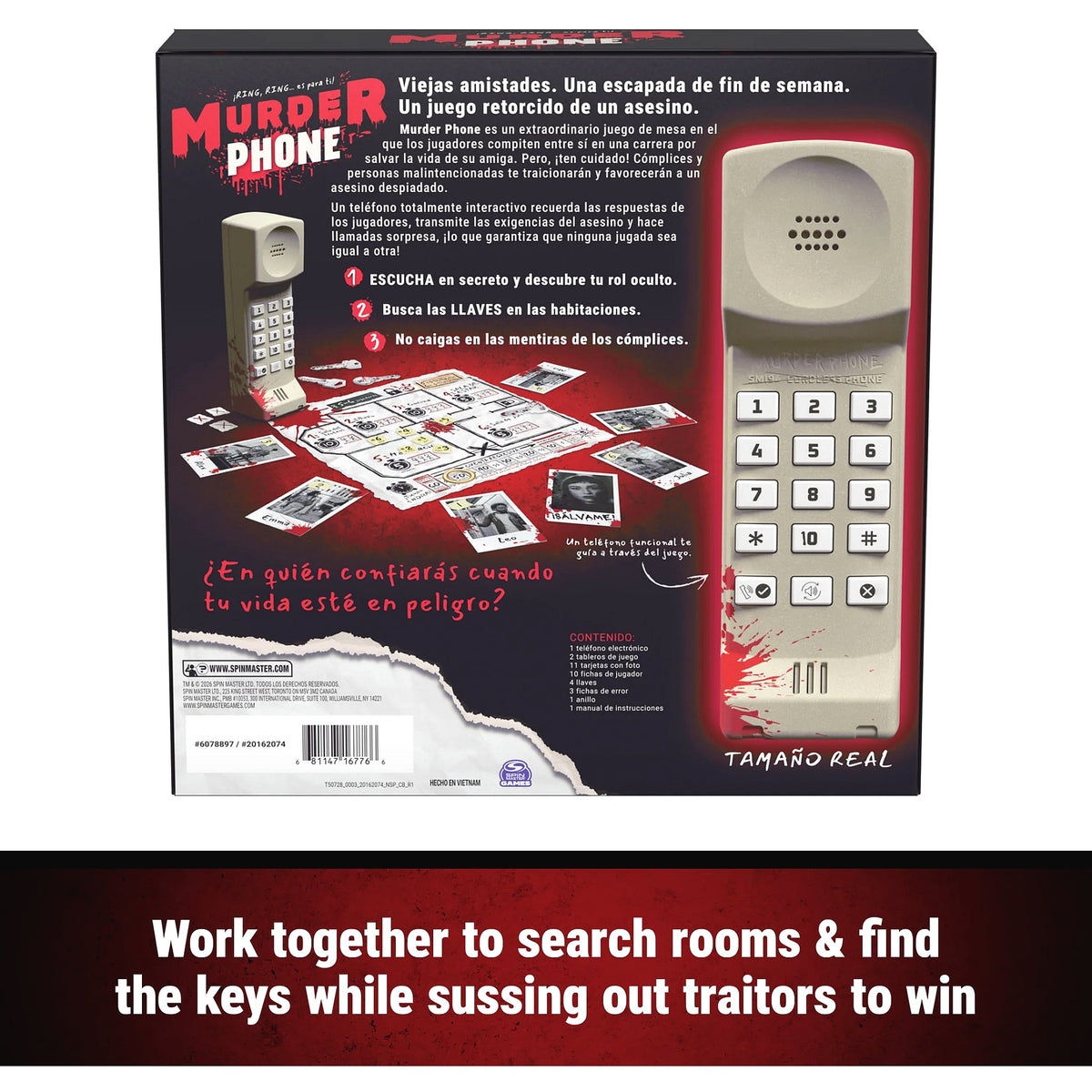 Spin Master Games - Murder Phone Party Game
