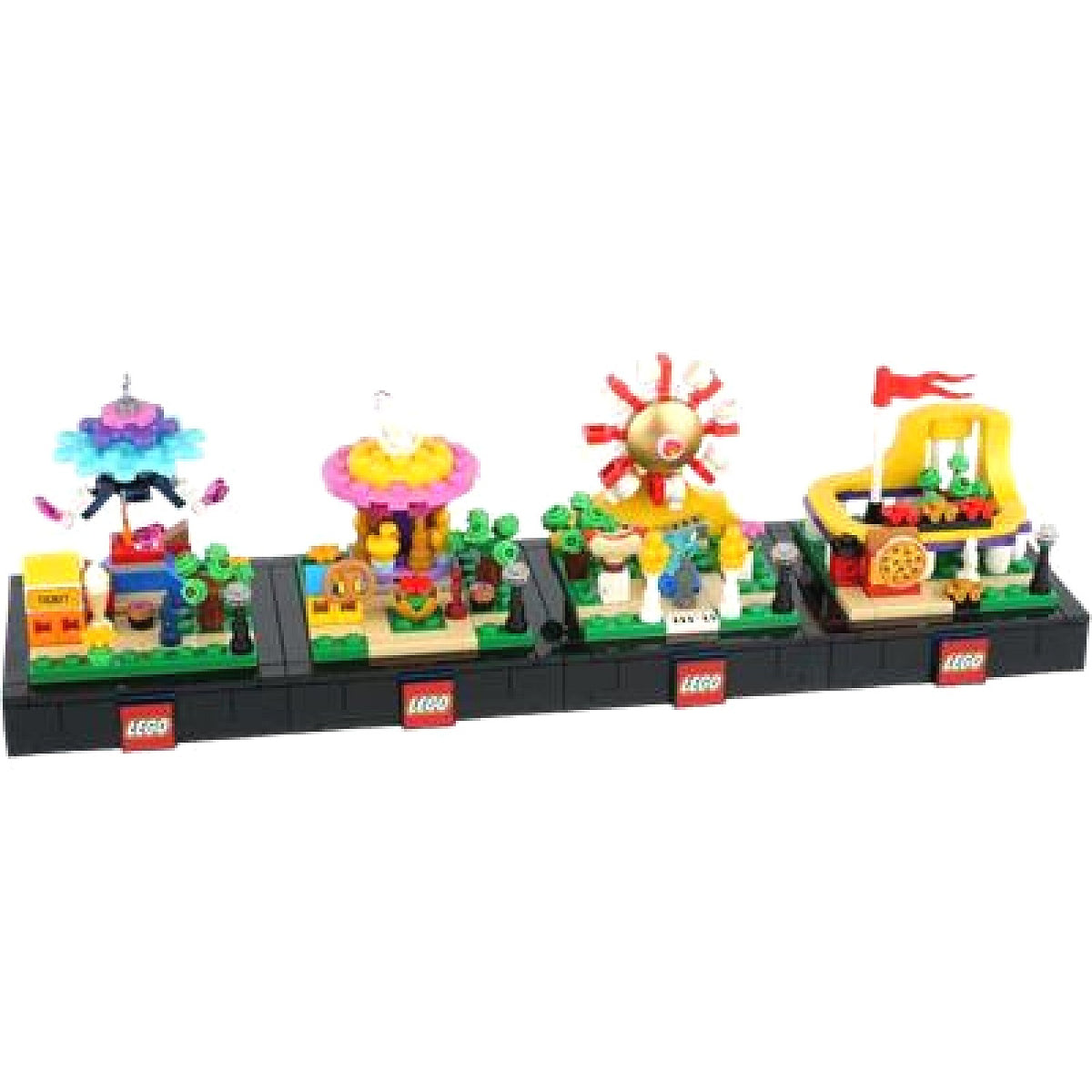 LEGO Mini Fairground Roller Coaster Limited Edition 109 Pieces