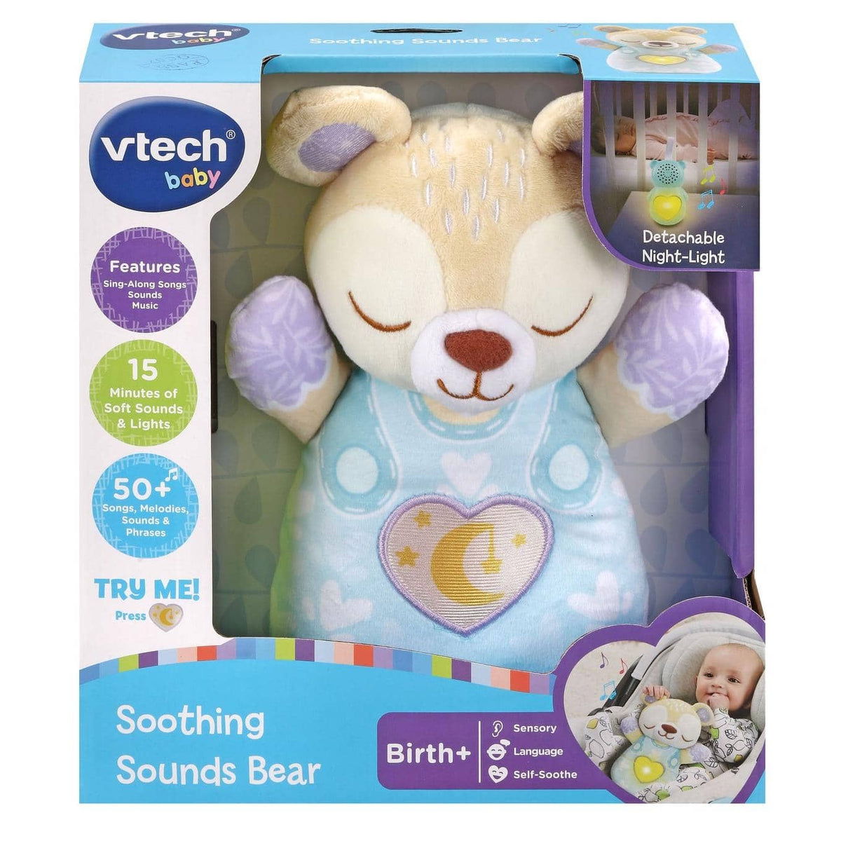 VTech - Soothing Sounds Bear Blue