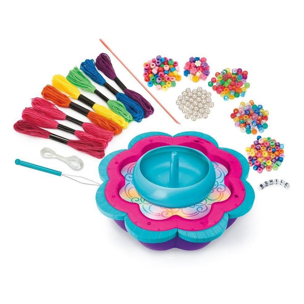 Cra-Z-Art - Shimmer 'n Sparkle 2 In 1 Spin & Bead Friendship Studio