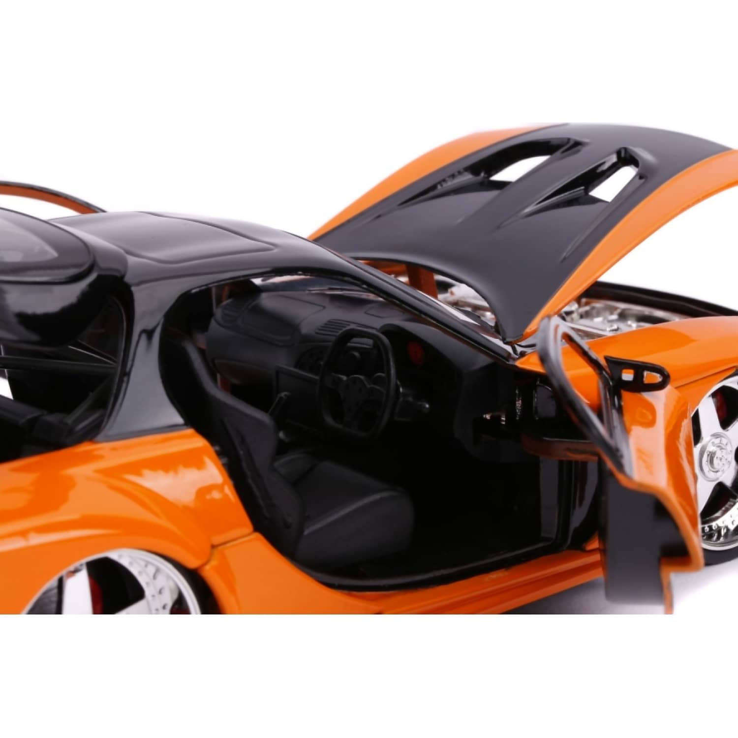 JADA TOYS - FAST & FURIOUS HAN'S MAZDA RX-7 1:24 SCALE DIECAST VEHICLE