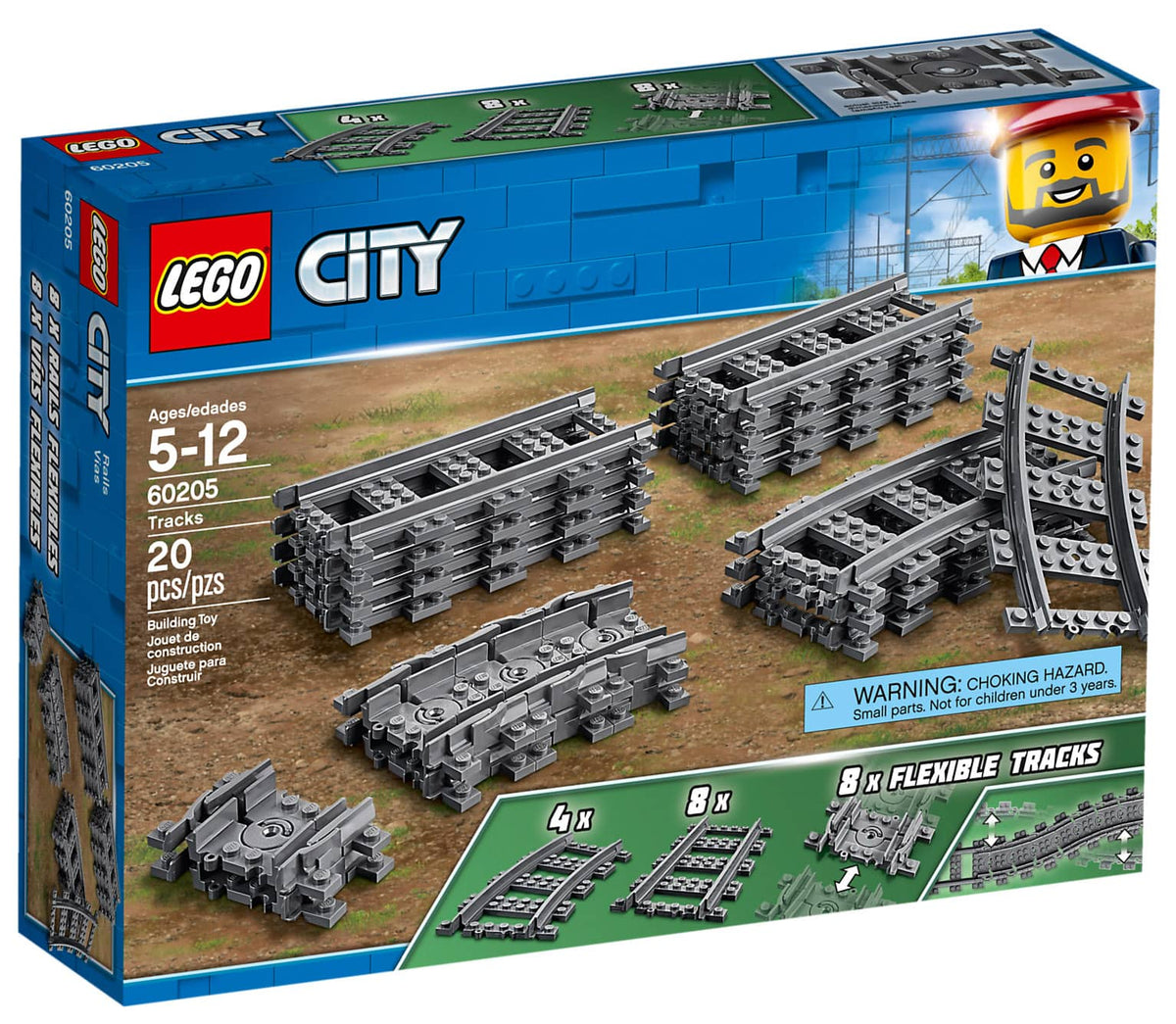 LEGO® 60205 TRAIN TRACKS 2018 - City