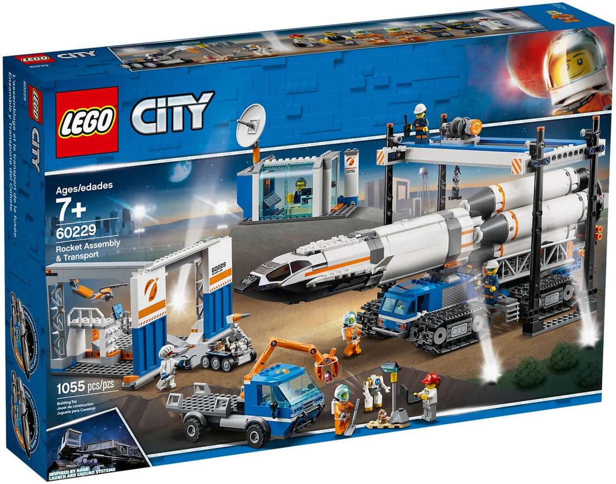 LEGO® 60229 Rocket Assembly & Transport - City
