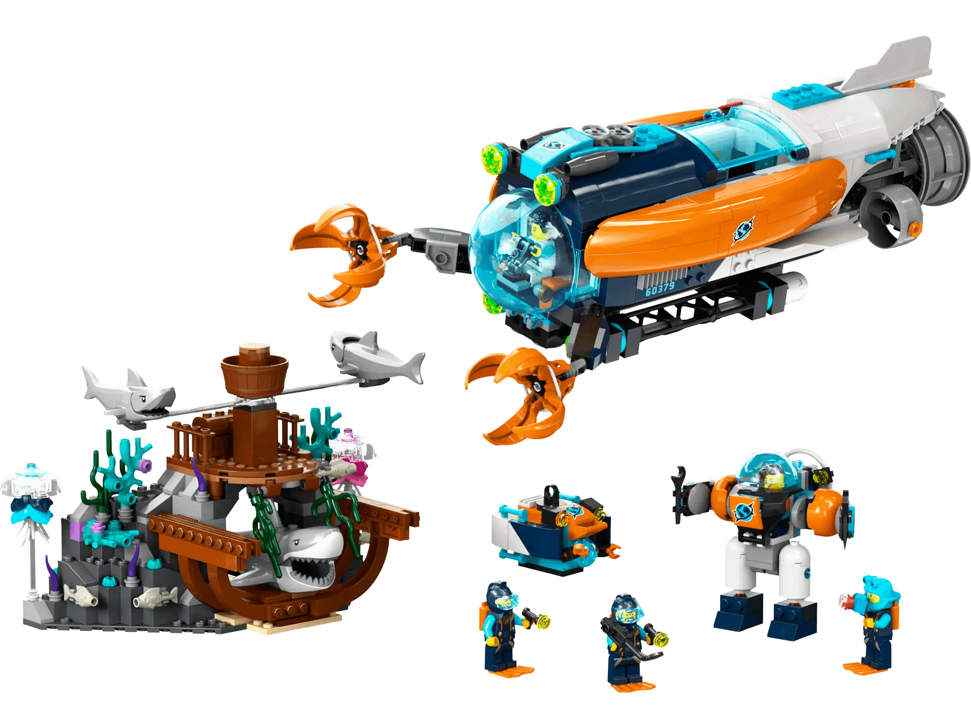 LEGO® 60379 Deep-Sea Explorer Submarine - City