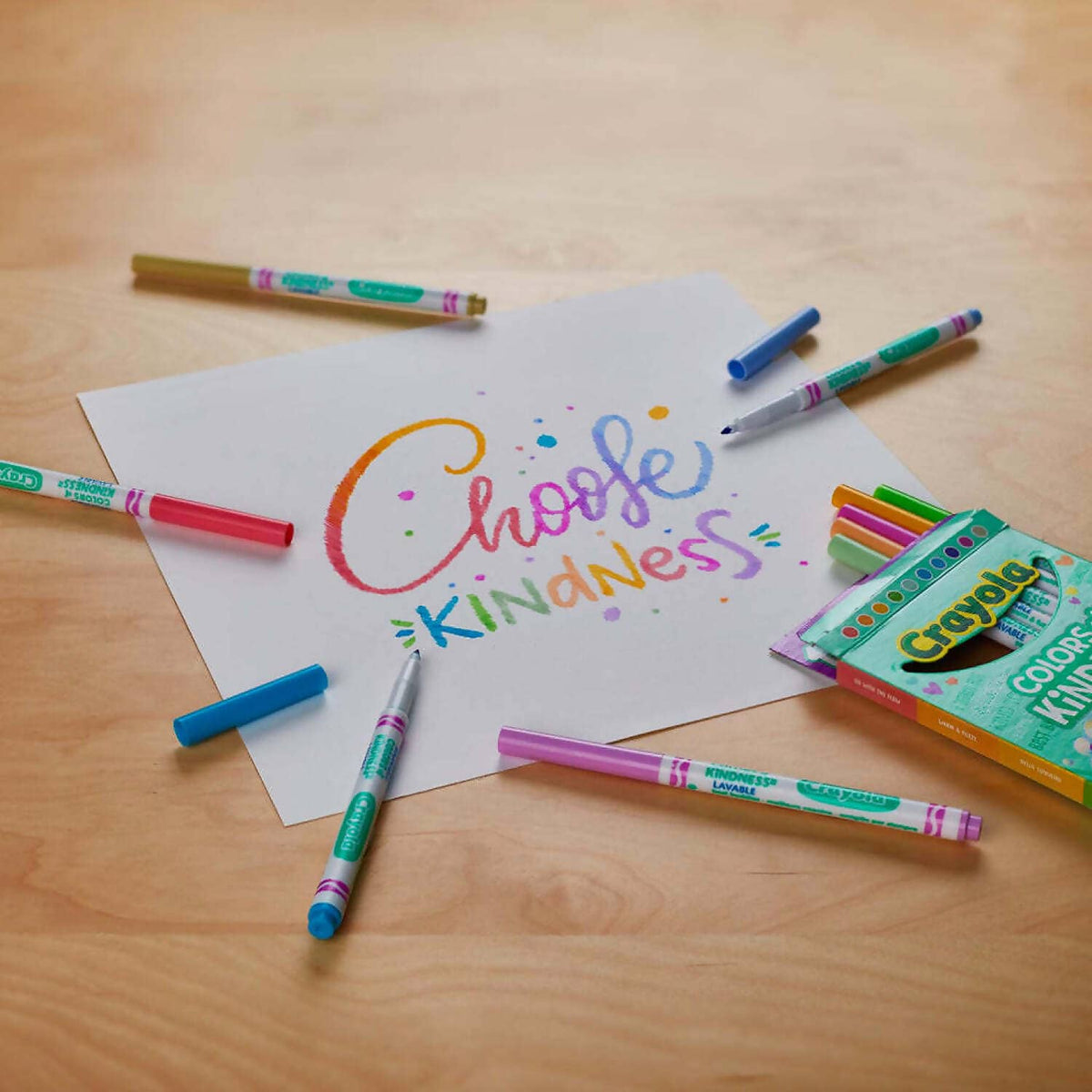 Crayola - Colors Of Kindness Fineline Washable Markers 10 Pack