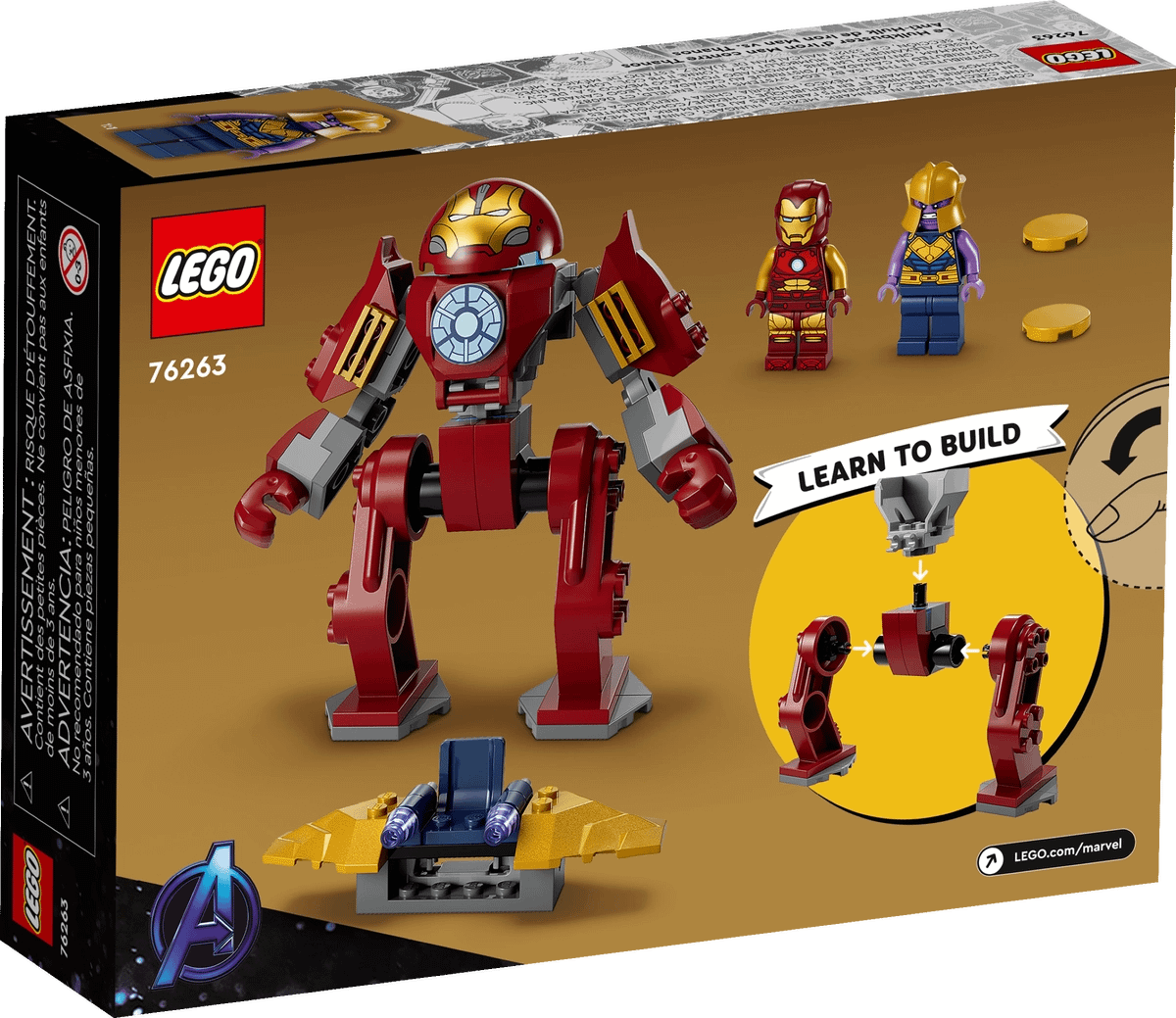 LEGO® 76263 Iron Man Hulkbuster vs. Thanos - Marvel Super Heroes