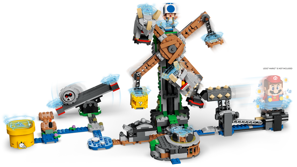 LEGO® 71390 Reznor Knockdown Expansion Set - Super Mario™