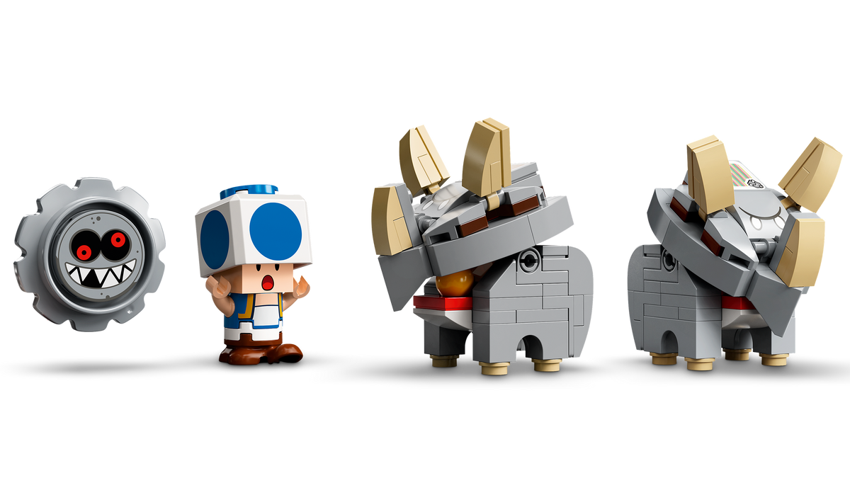 LEGO® 71390 Reznor Knockdown Expansion Set - Super Mario™
