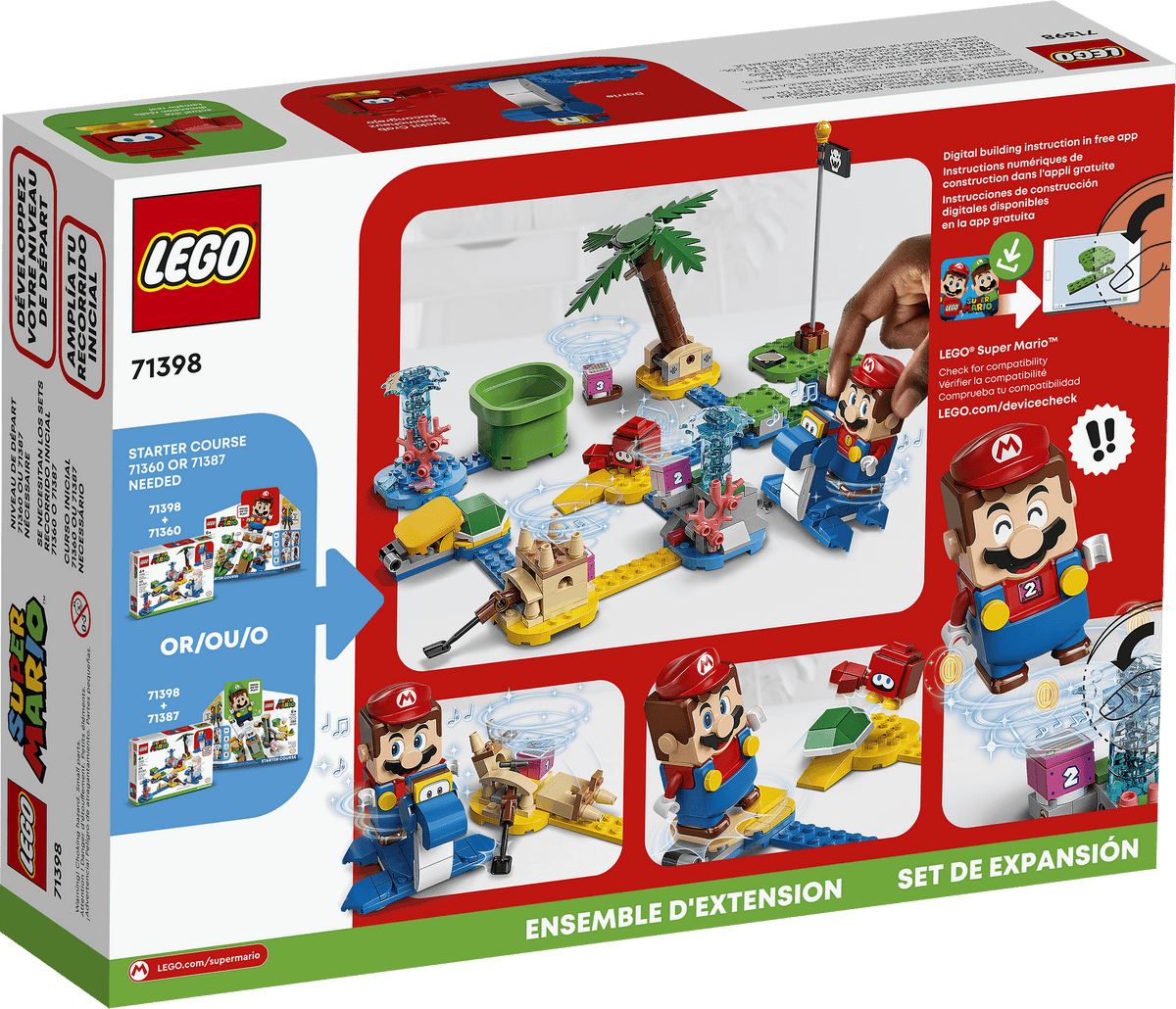 LEGO® 71398 Dorrie s Beachfront Expansion Set - Super Mario™