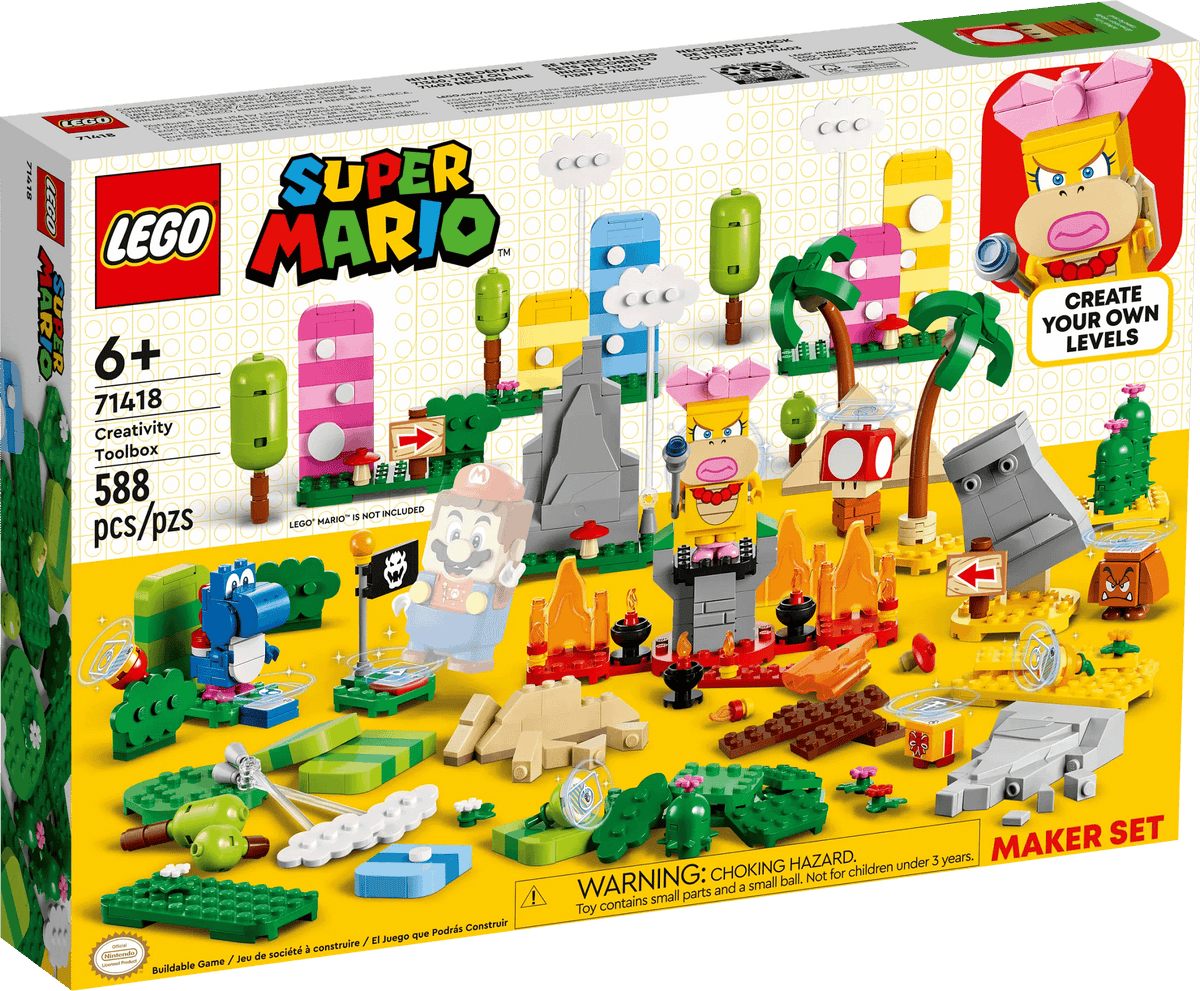 LEGO® 71418 Creativity Toolbox Maker Set - Super Mario™