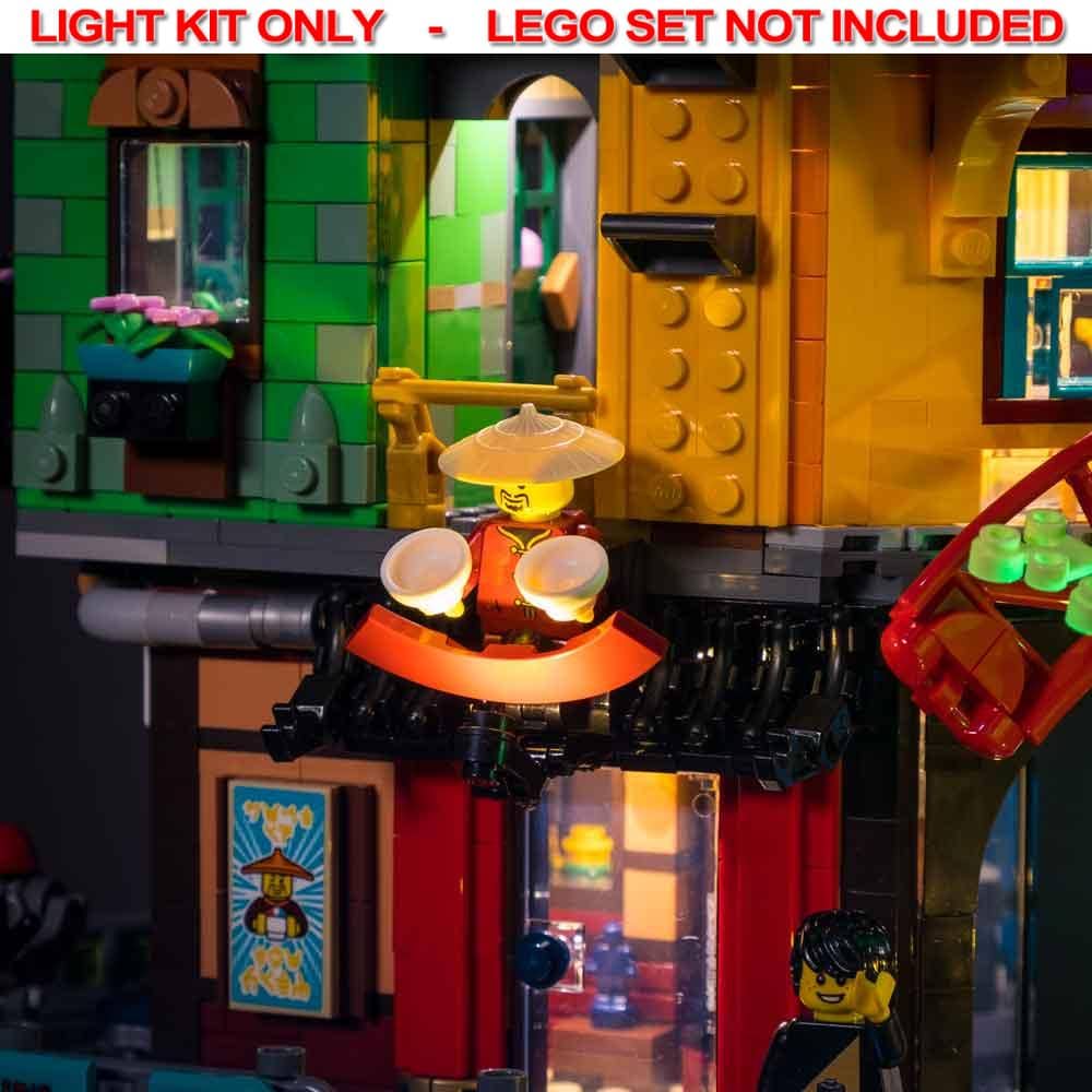 Light My Bricks - LIGHT KIT for LEGO® NINJAGO® City Gardens 71741