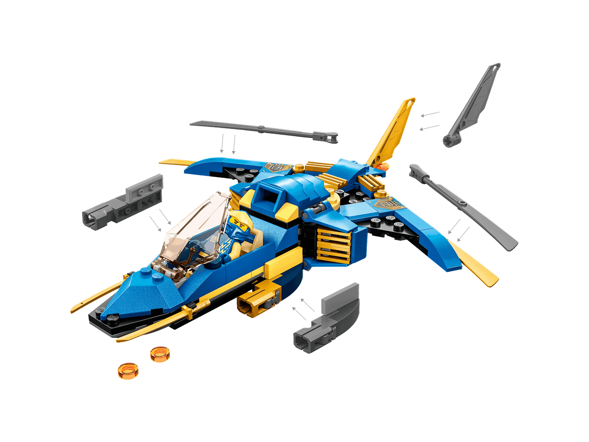 LEGO® 71784 Jays Lightning Jet EVO - NINJAGO®