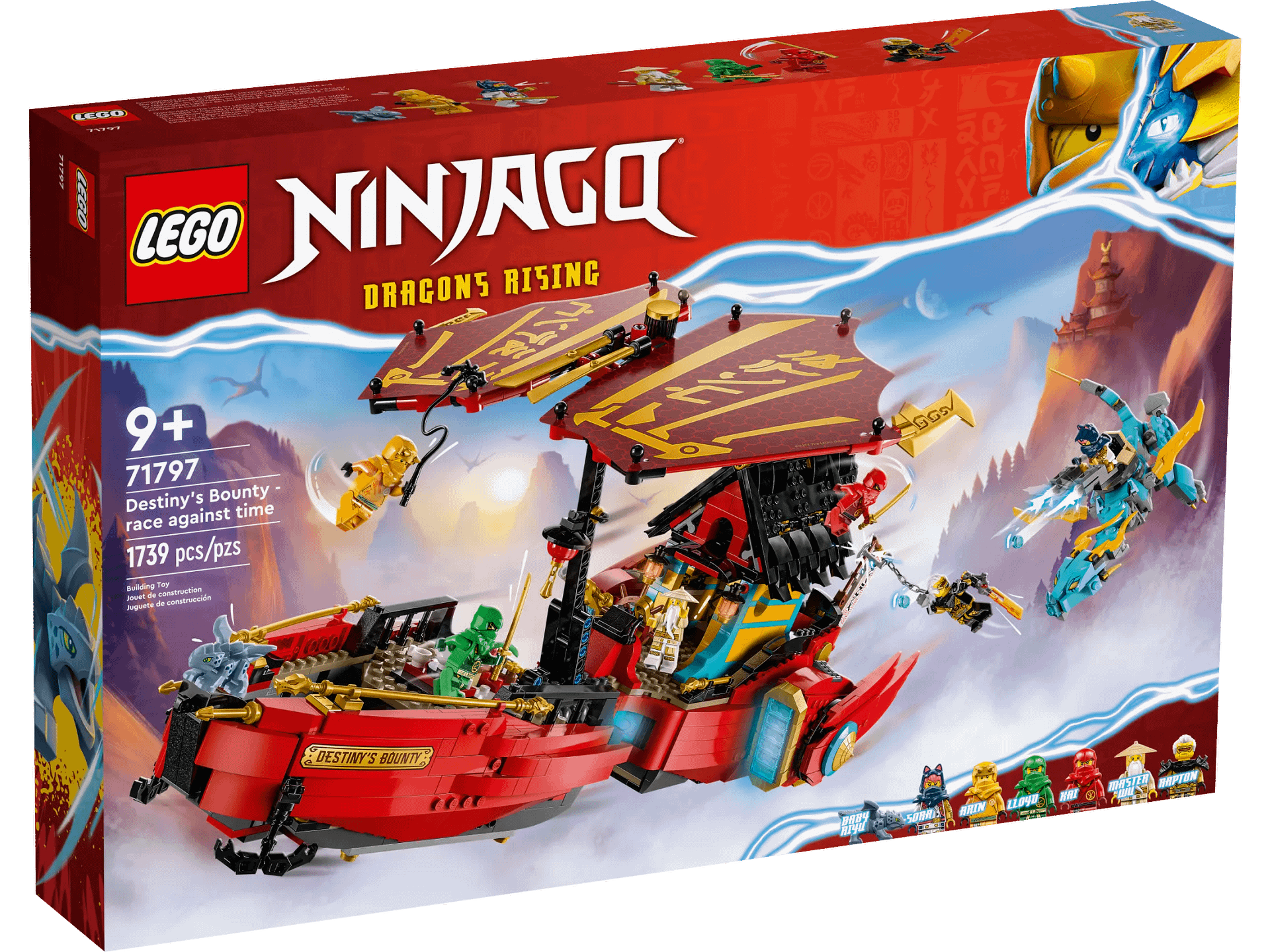 LEGO® 71797 Destiny s Bounty - race against time - NINJAGO®