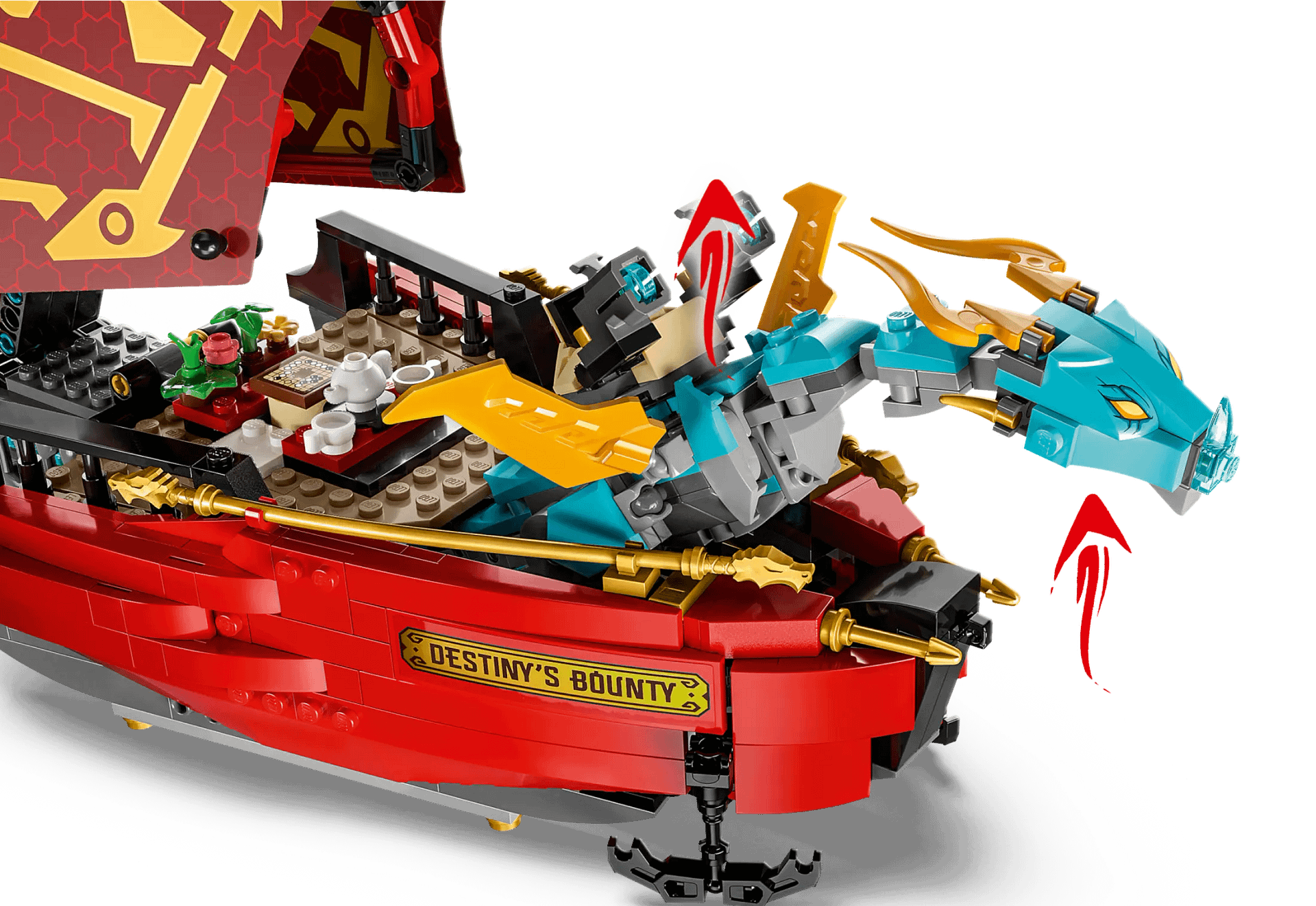 LEGO® 71797 Destiny s Bounty - race against time - NINJAGO®