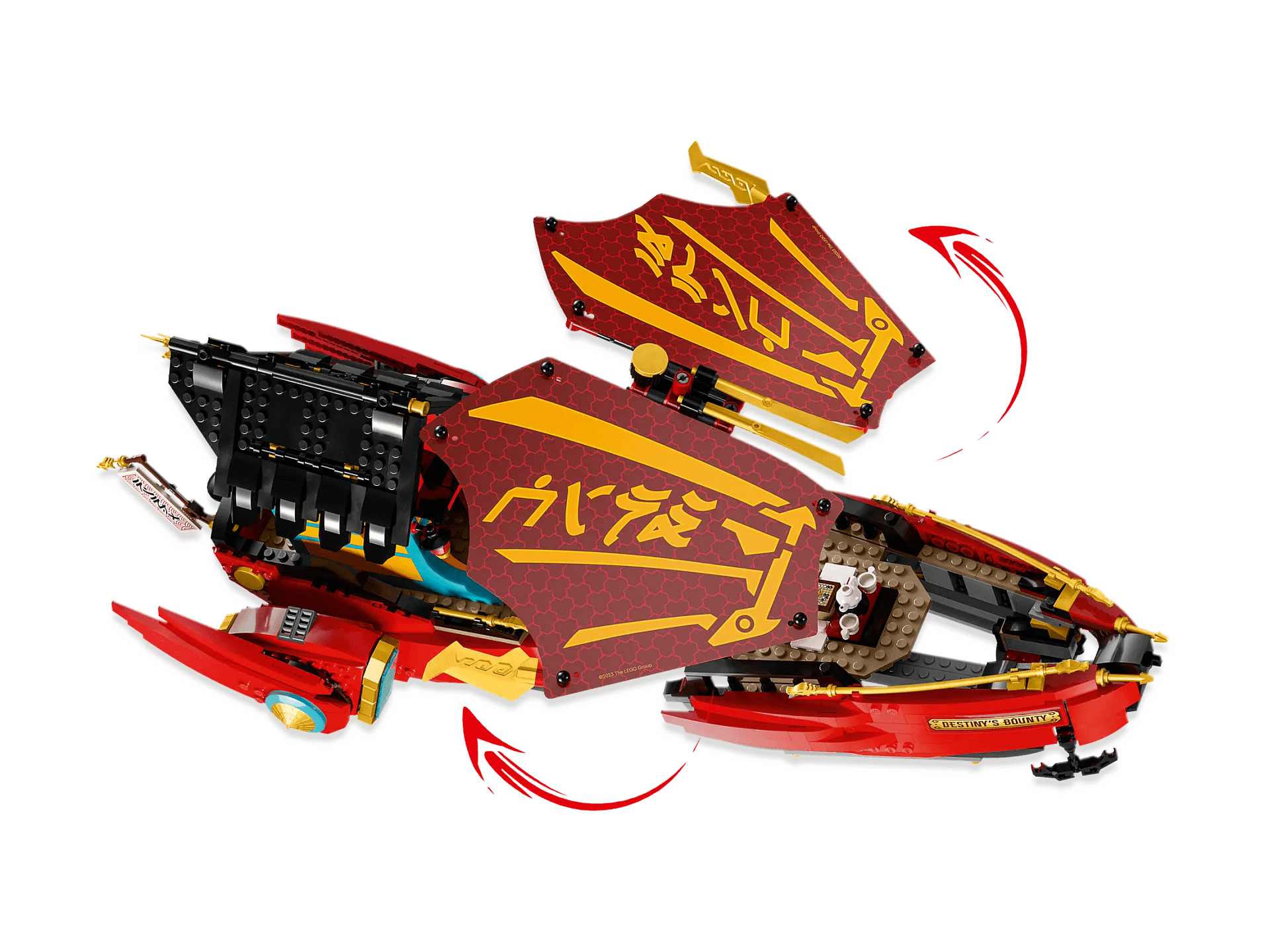 LEGO® 71797 Destiny s Bounty - race against time - NINJAGO®
