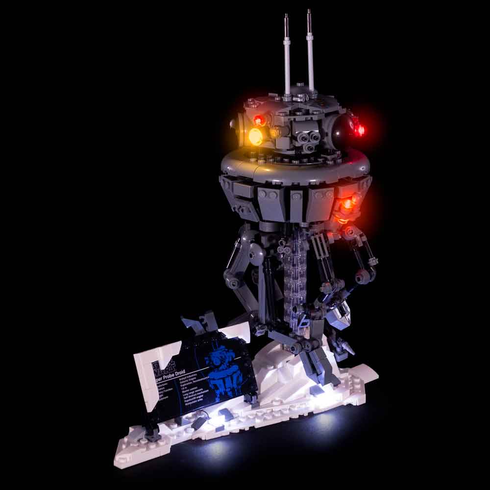 Light My Bricks - LIGHT KIT for LEGO® Imperial probe Droid 75306