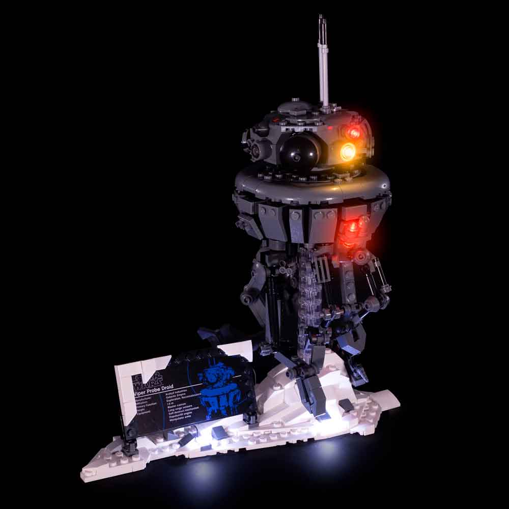 Light My Bricks - LIGHT KIT for LEGO® Imperial probe Droid 75306