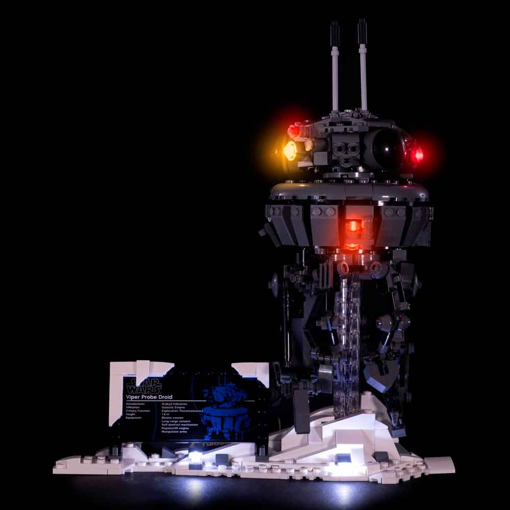 Light My Bricks - LIGHT KIT for LEGO® Imperial probe Droid 75306
