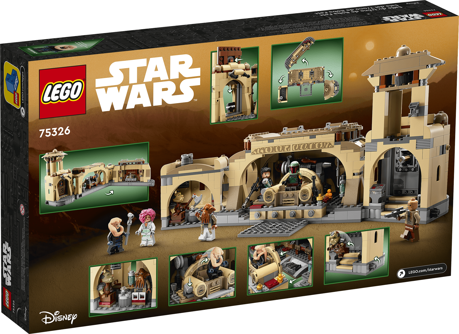LEGO® 75326 Boba Fett's Throne Room - Star Wars™