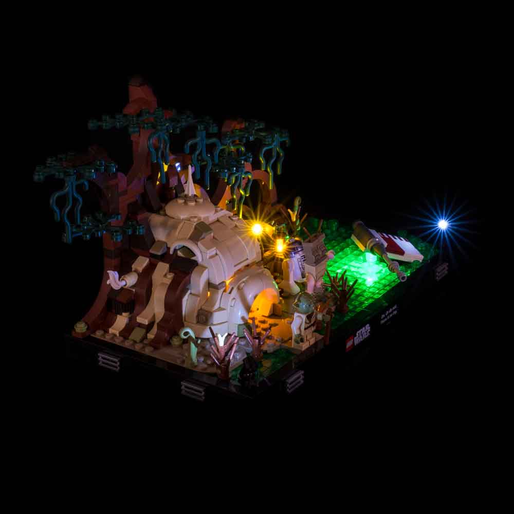 Light My Bricks - LIGHT KIT for LEGO® Dagobah Jedi Training Diorama 75330