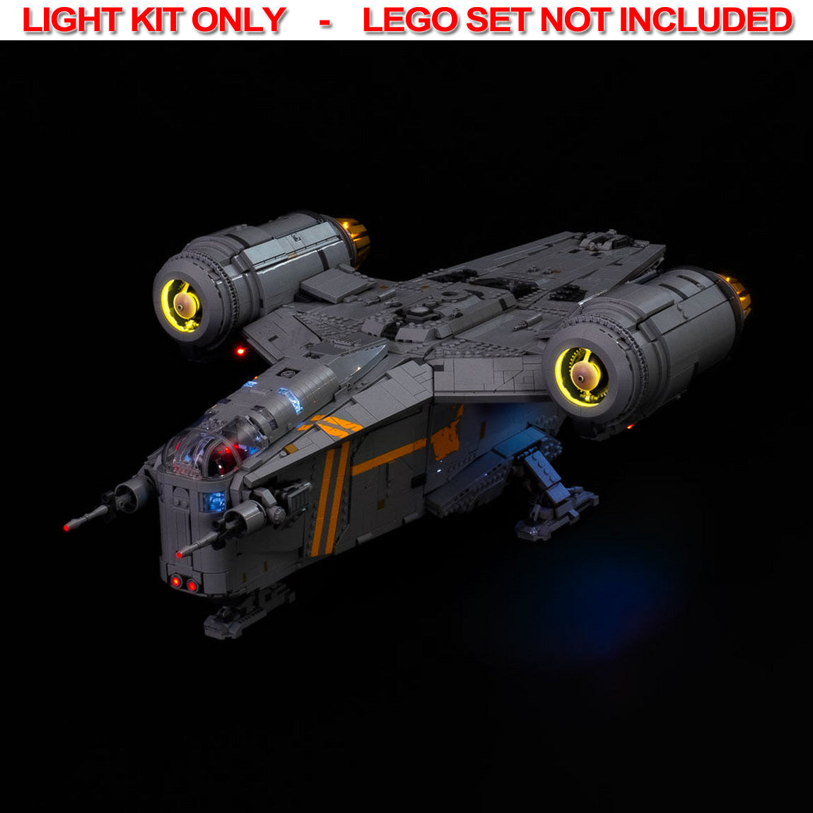 Light My Bricks - LIGHT KIT for LEGO® UCS Razor Crest 75331