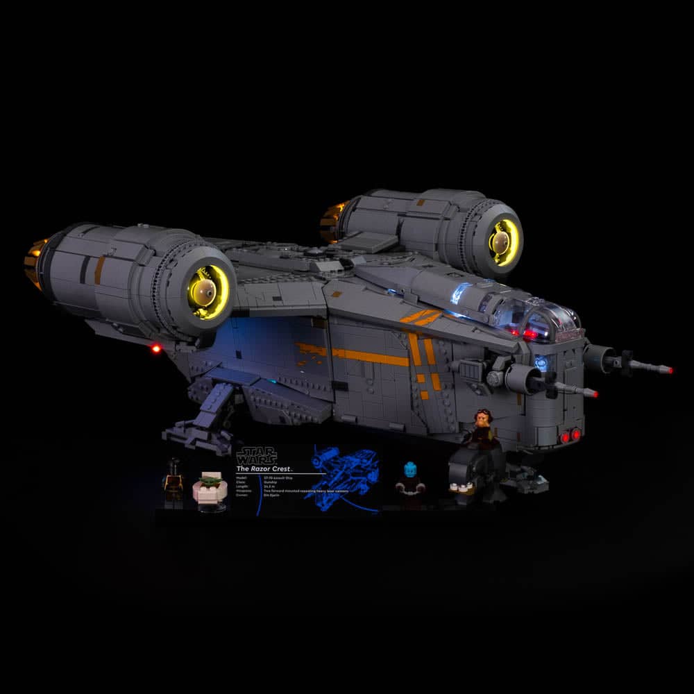 Light My Bricks - LIGHT KIT for LEGO® UCS Razor Crest 75331