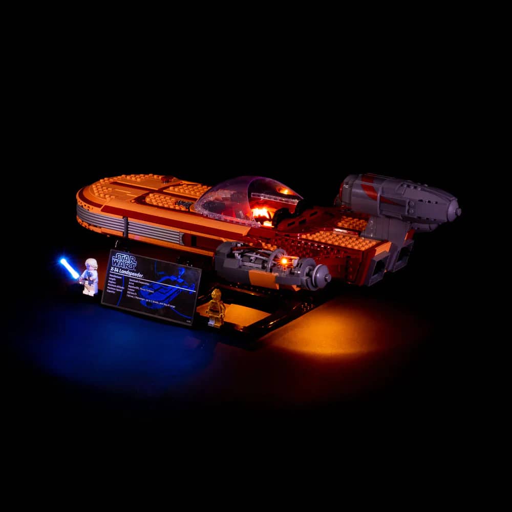 Light My Bricks - LIGHT KIT for LEGO® Star Wars™ UCS Luke Skywalker s Landspeeder 75341
