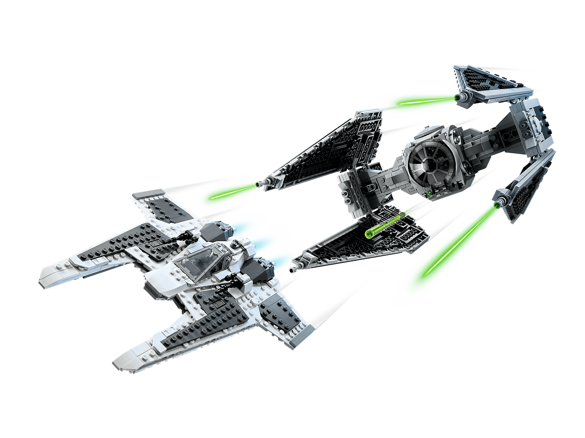 LEGO® 75348 Mandalorian Fang Fighter vs. TIE Interceptor - Star Wars™