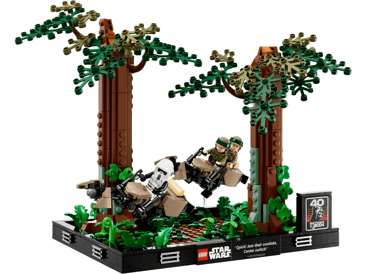 LEGO® 75353 Endor Speeder Chase Diorama - Star Wars™