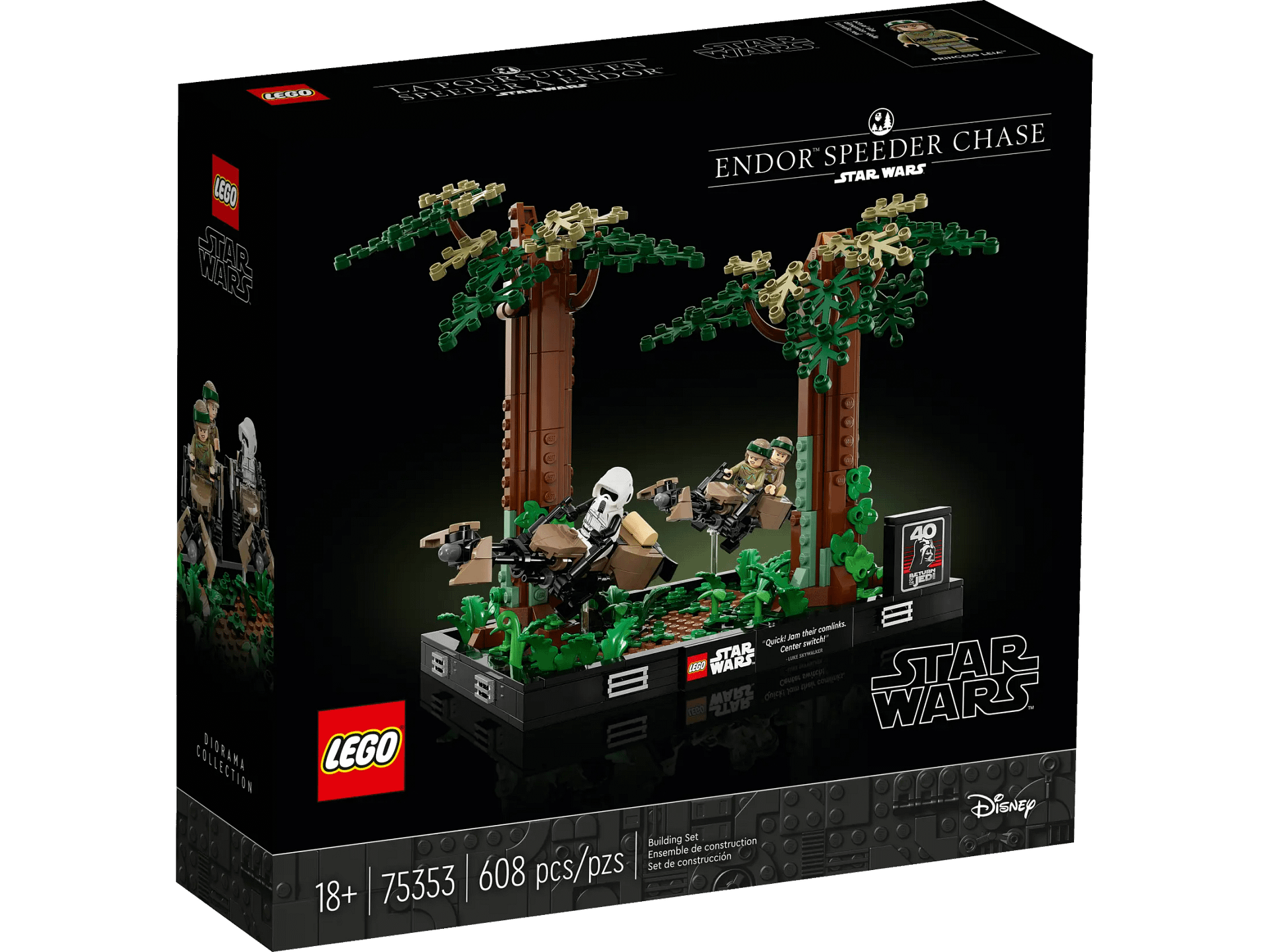 LEGO® 75353 Endor Speeder Chase Diorama - Star Wars™
