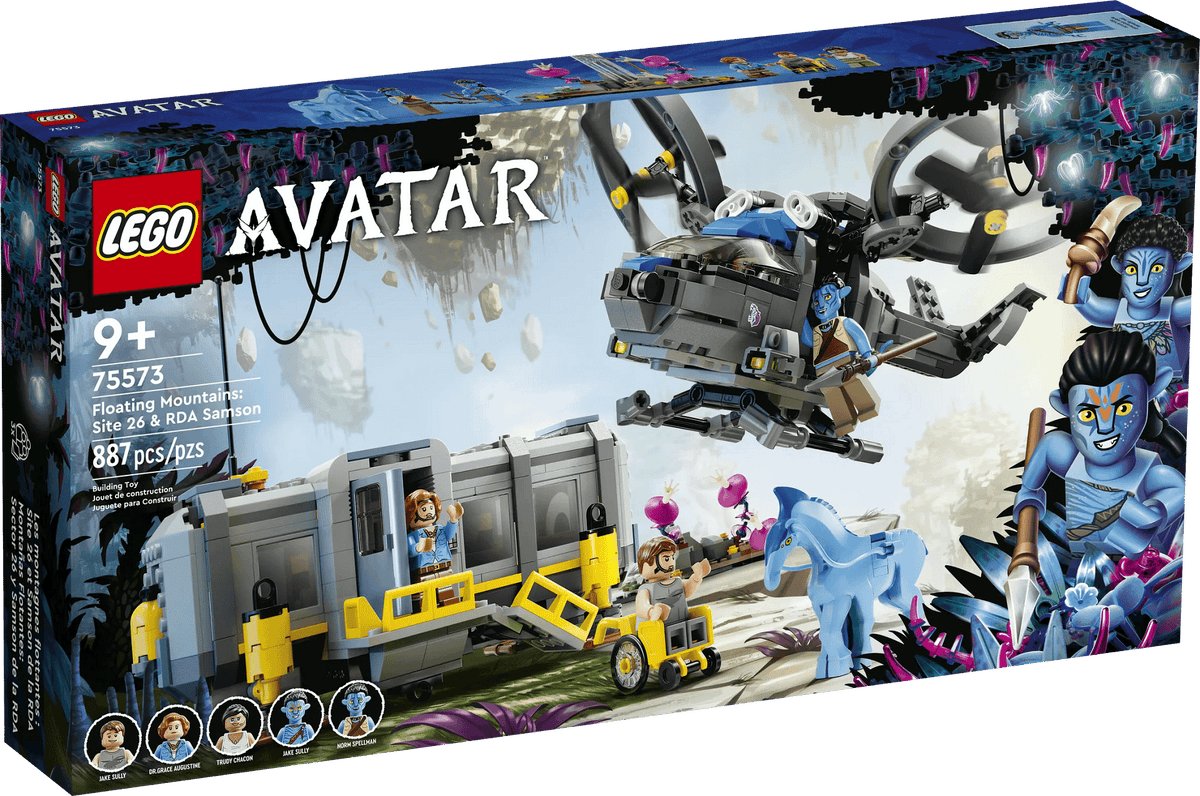 LEGO® 75573 Floating Mountains: Site 26 and RDA Samson - Avatar