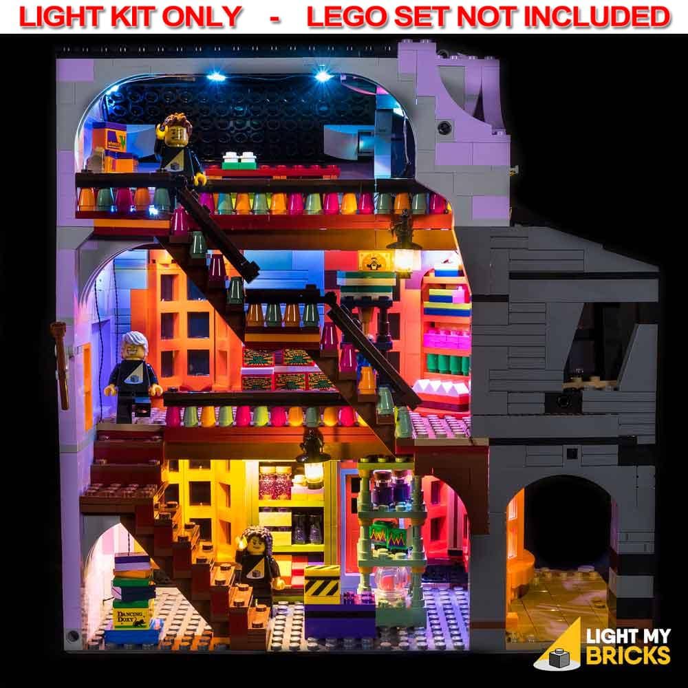 Light My Bricks - LIGHT KIT for LEGO® Diagon Alley 75978