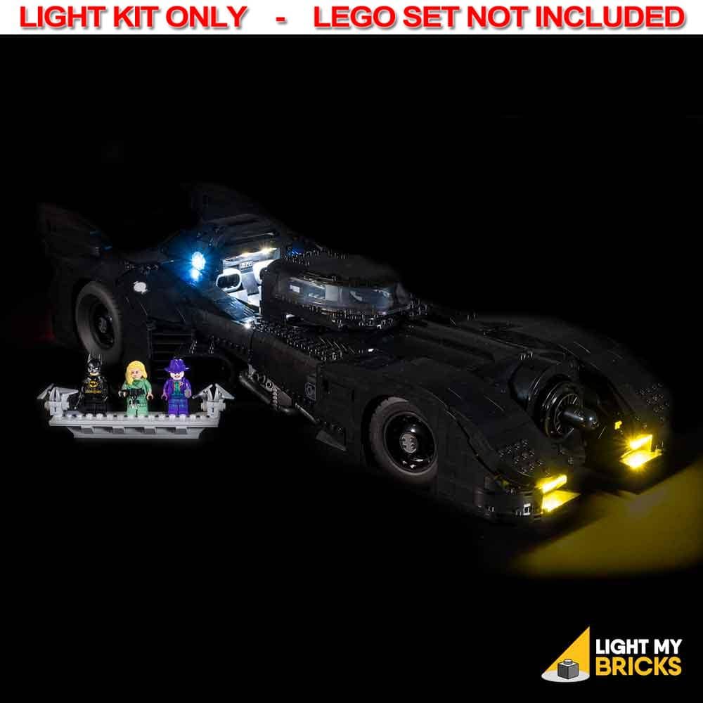 Light My Bricks - LIGHT KIT for LEGO® 1989 Batmobile 76139