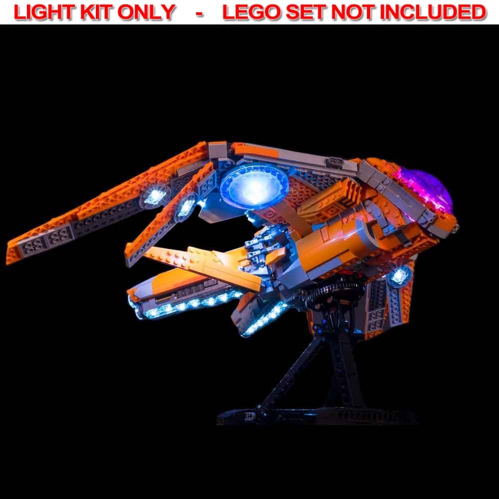Light My Bricks - LIGHT KIT for LEGO® The Guardians Ship 76193