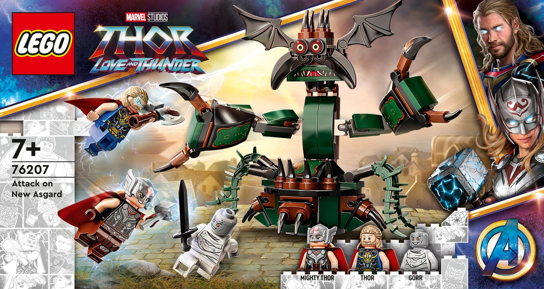 LEGO® 76207 Attack on New Asgard - Marvel Super Heroes