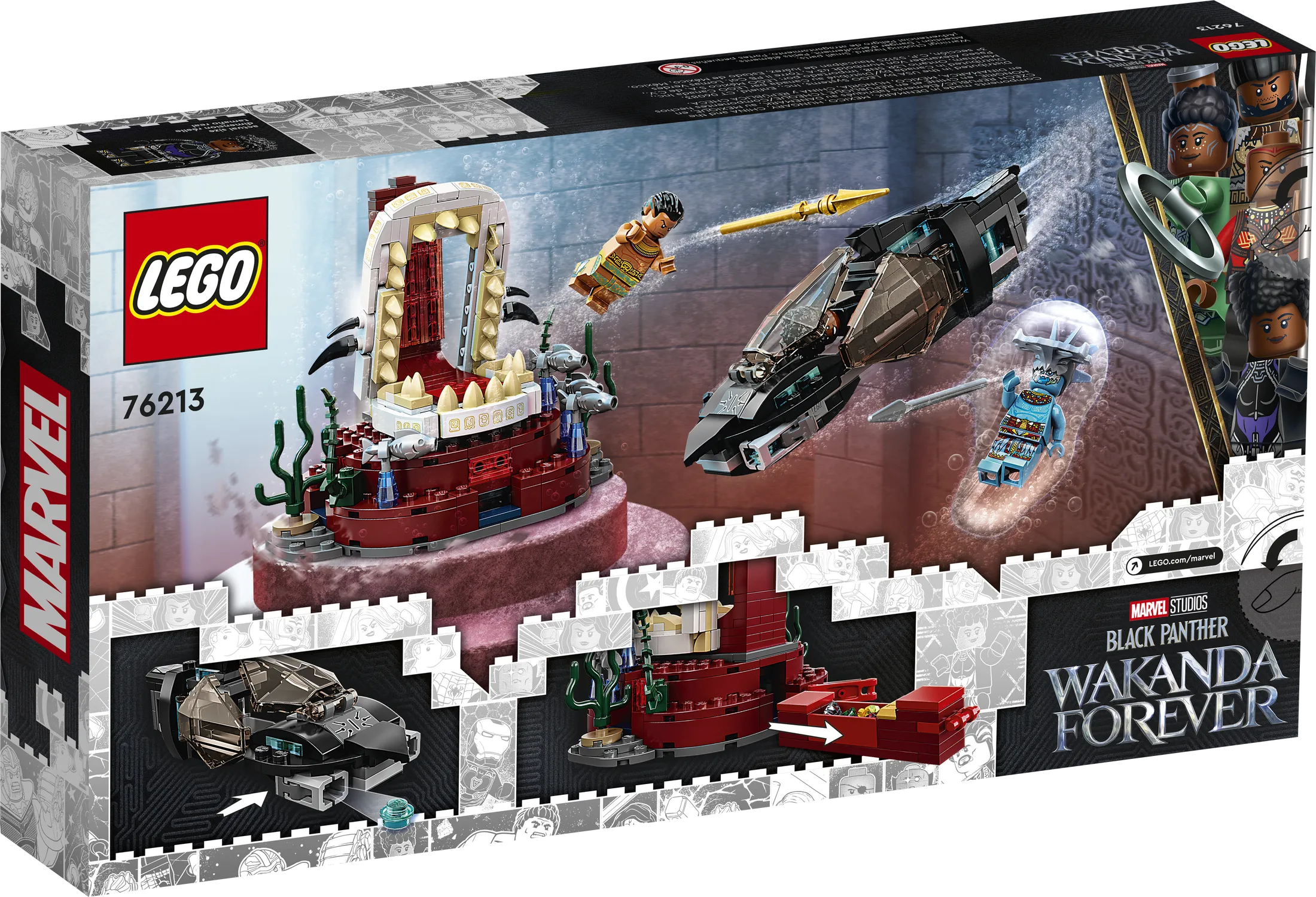 LEGO® 76213 King Namor s Throne Room - Marvel Super Heroes