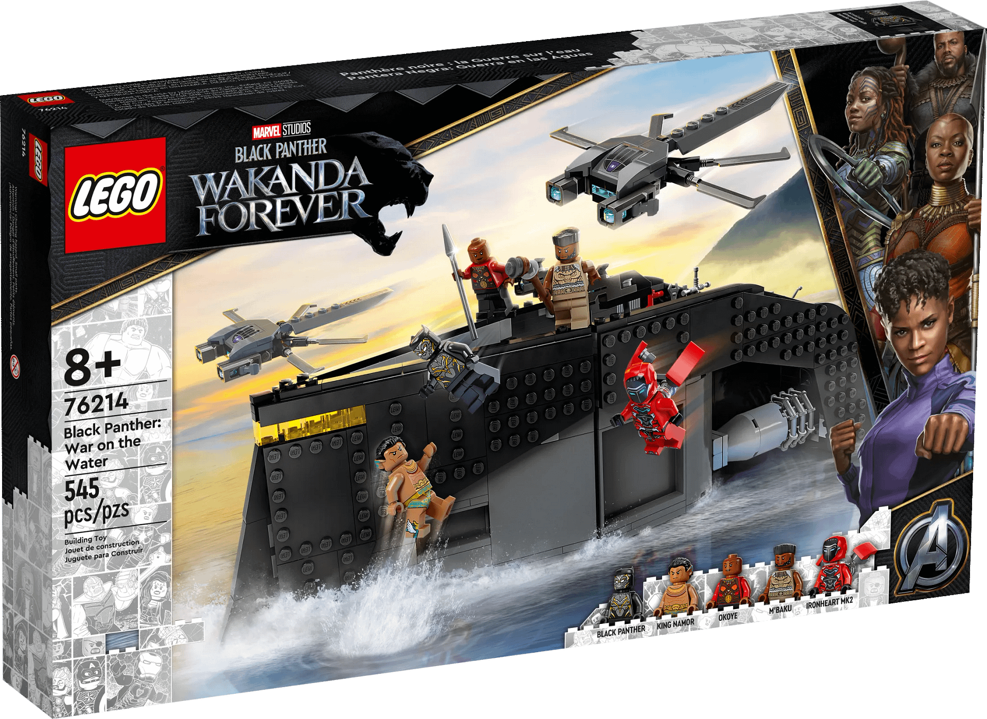 LEGO® 76214 Black Panther: War on the Water - Marvel Super Heroes