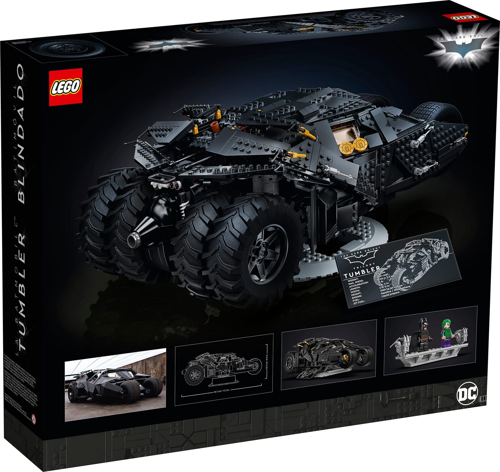 LEGO® 76240 DC Batman™ Batmobile Tumbler - DC Super Heroes