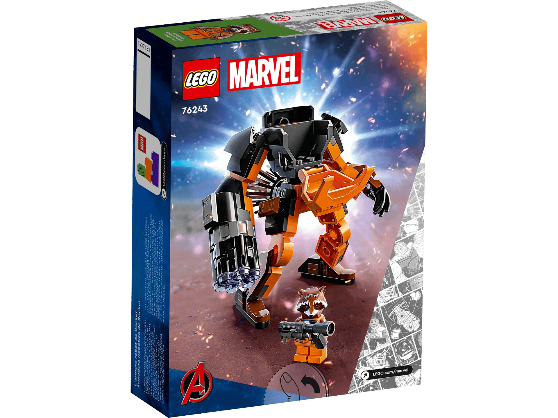 LEGO® 76243 Rocket Mech Armor - Marvel Super Heroes