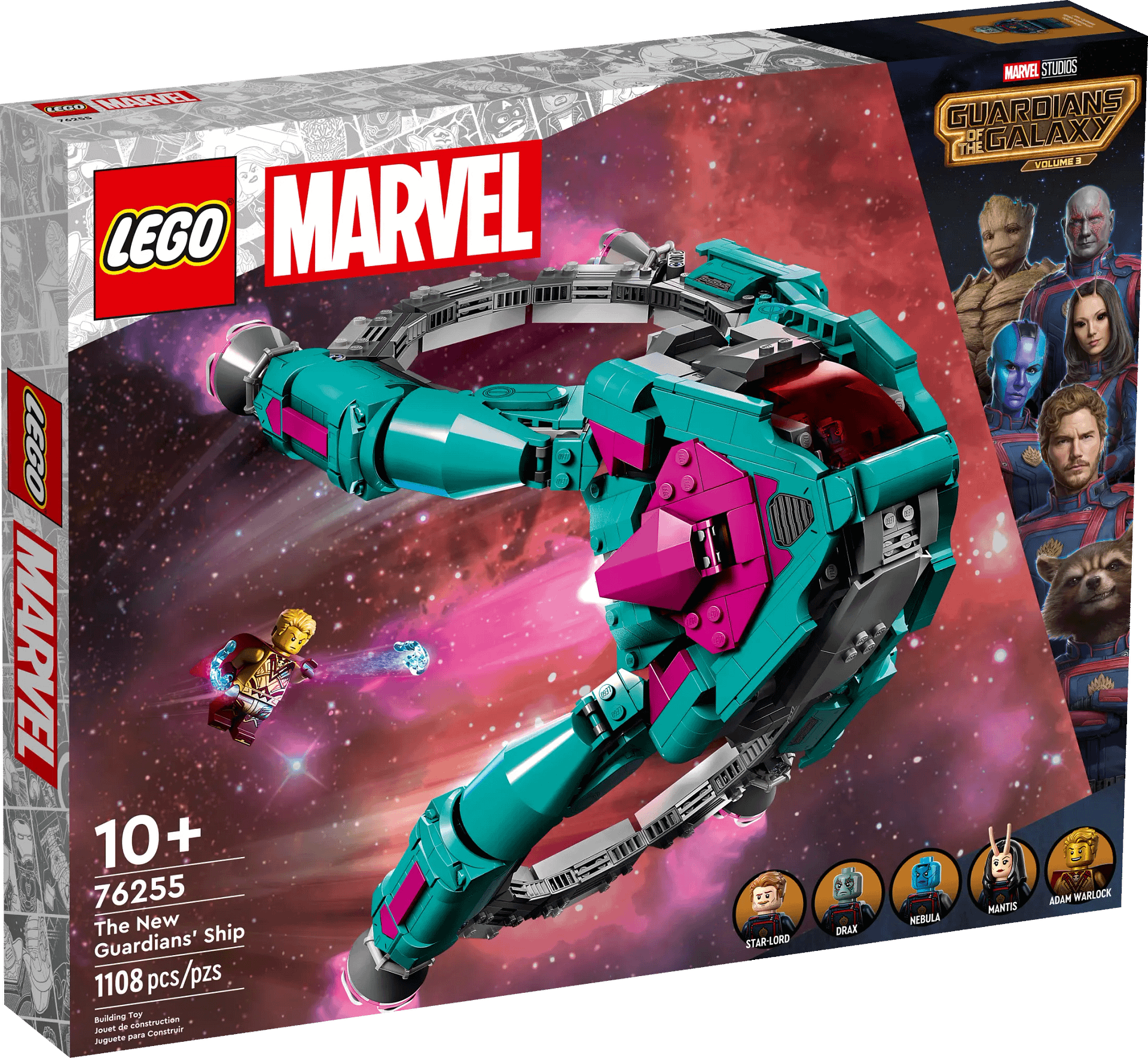 LEGO® 76255 The New Guardians' Ship - Super Heroes Marvel Guardians of the Galaxy Volume 3