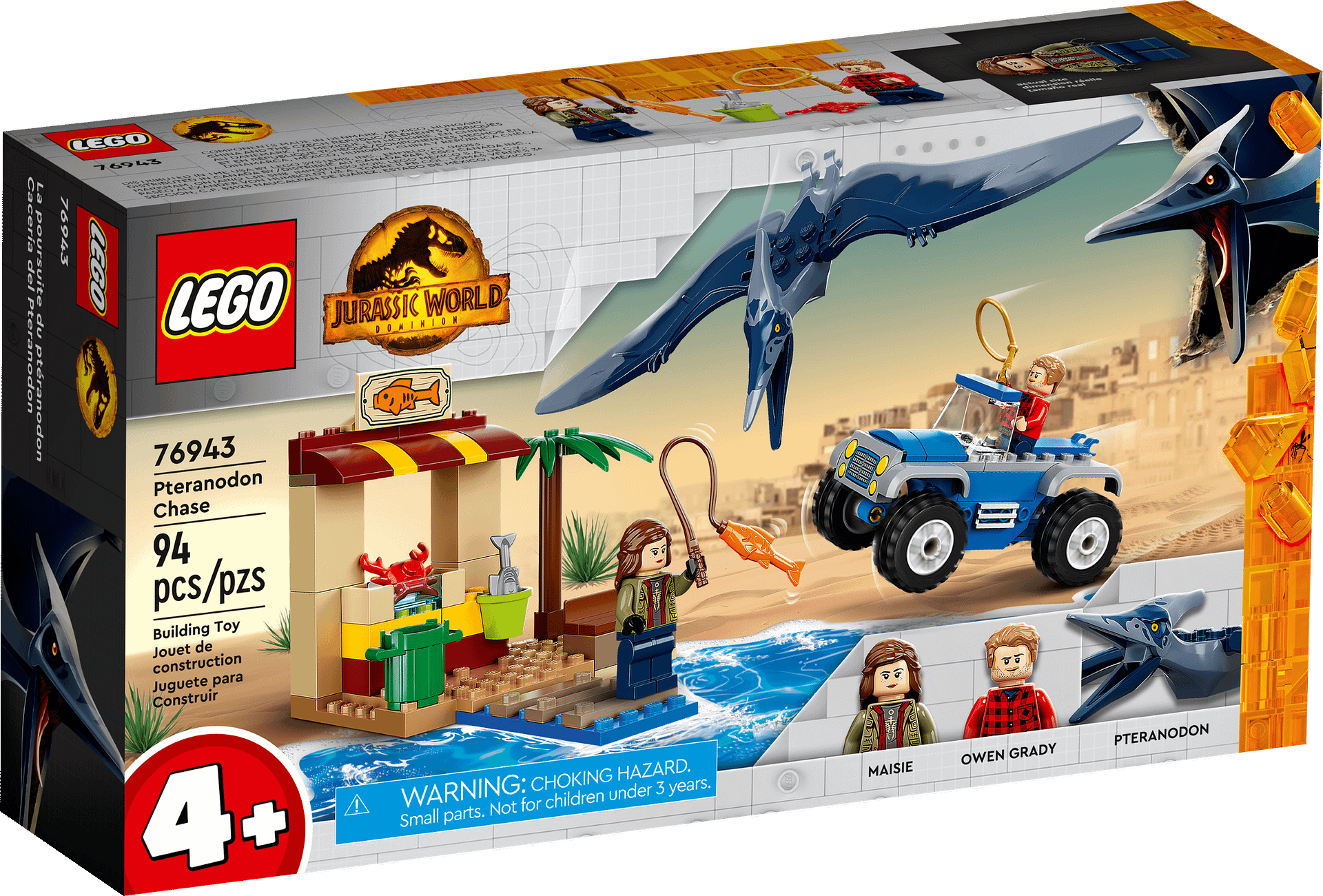 LEGO® 76943 Pteranodon Chase - Jurassic World™ 4+