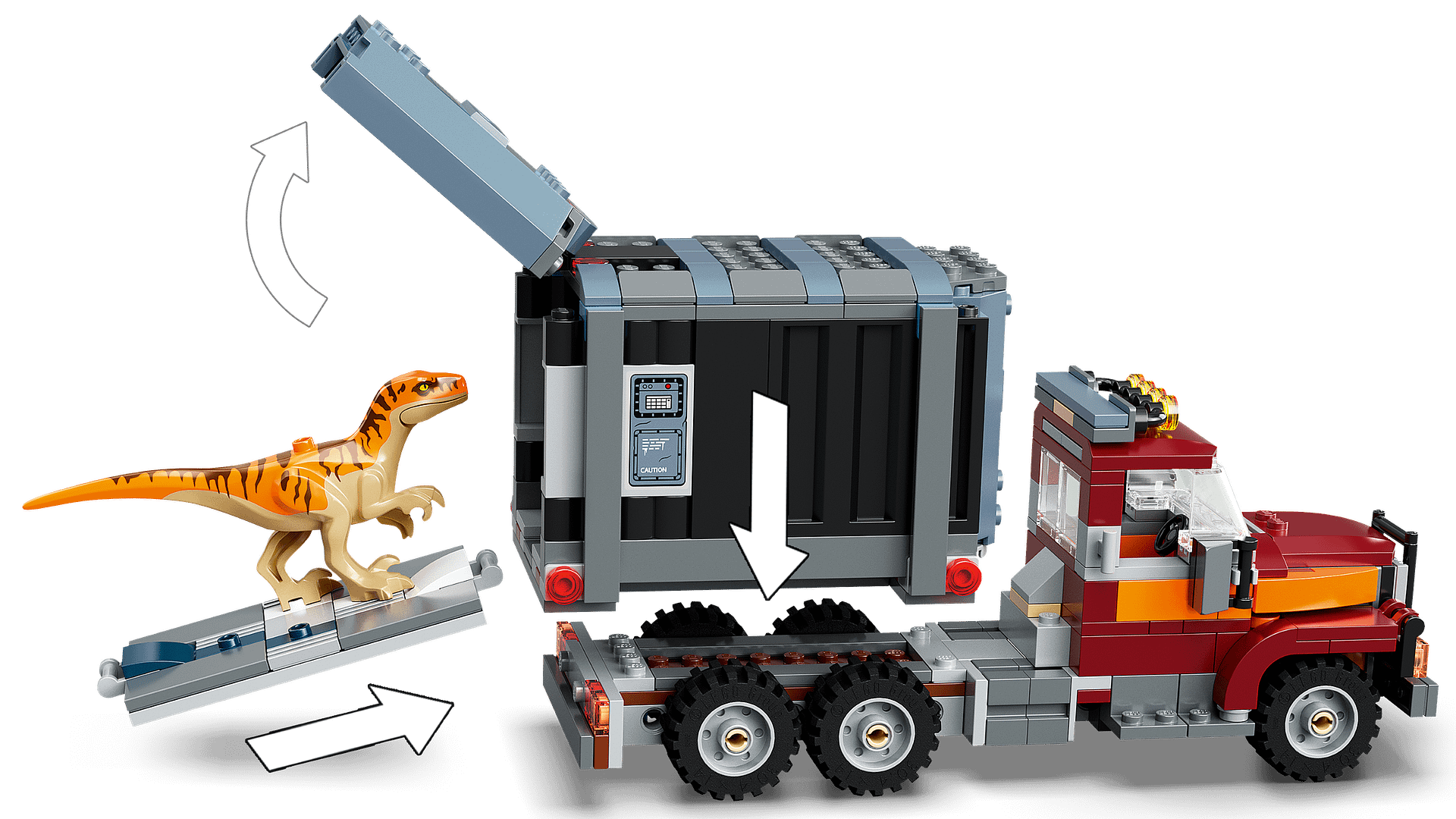 LEGO® 76948 T. rex & Atrociraptor Dinosaur Breakout - Jurassic World™