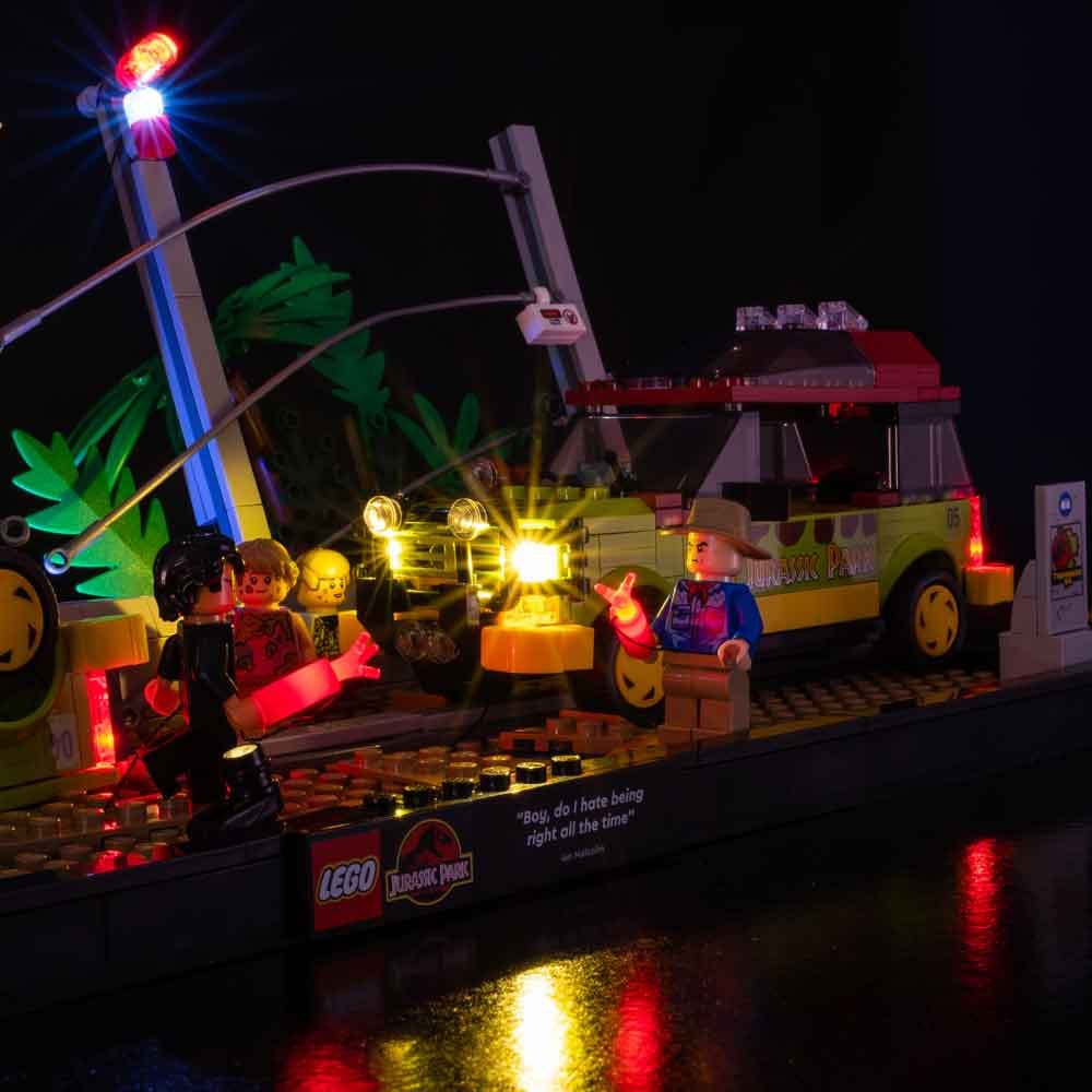 Light My Bricks - LIGHT KIT for LEGO® T. Rex Breakout 76956 - Light My Bricks