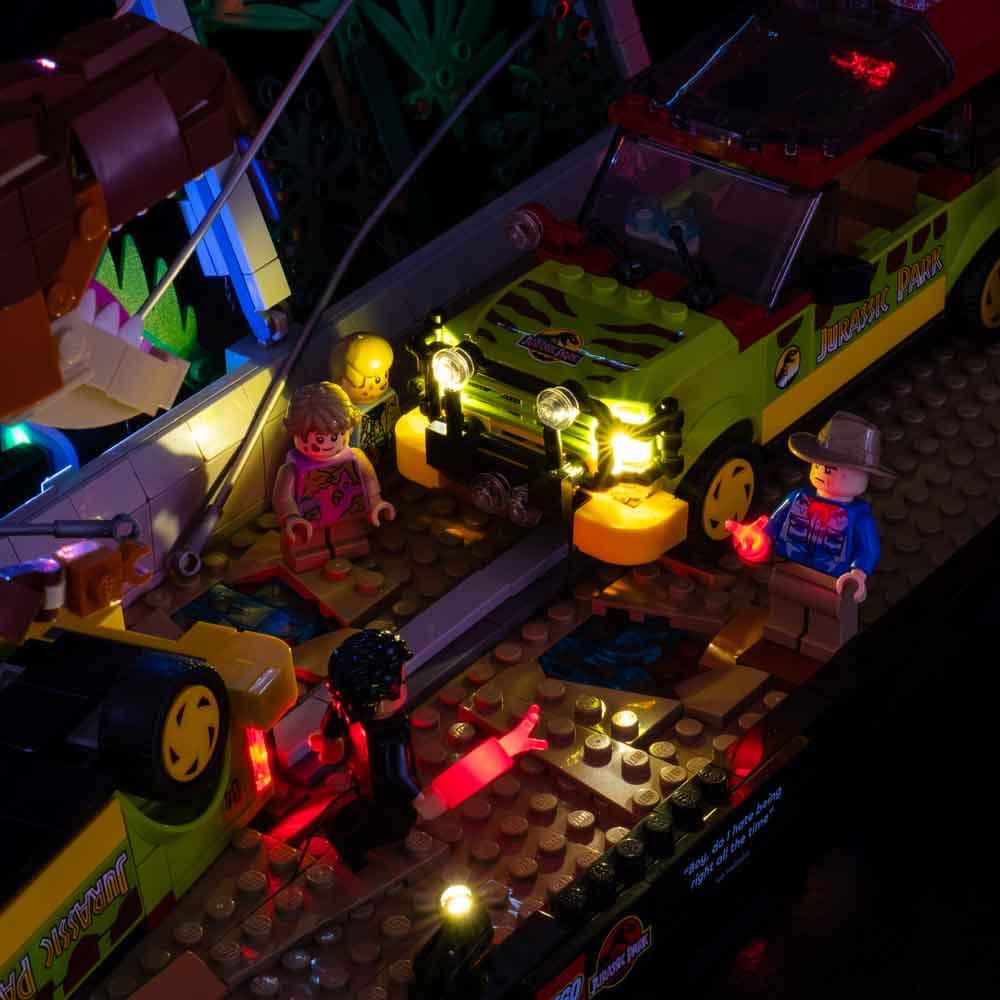 Light My Bricks - LIGHT KIT for LEGO® T. Rex Breakout 76956 - Light My Bricks
