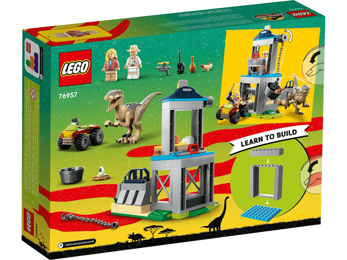 LEGO® 76957 Velociraptor Escape - Jurassic World™ 4+